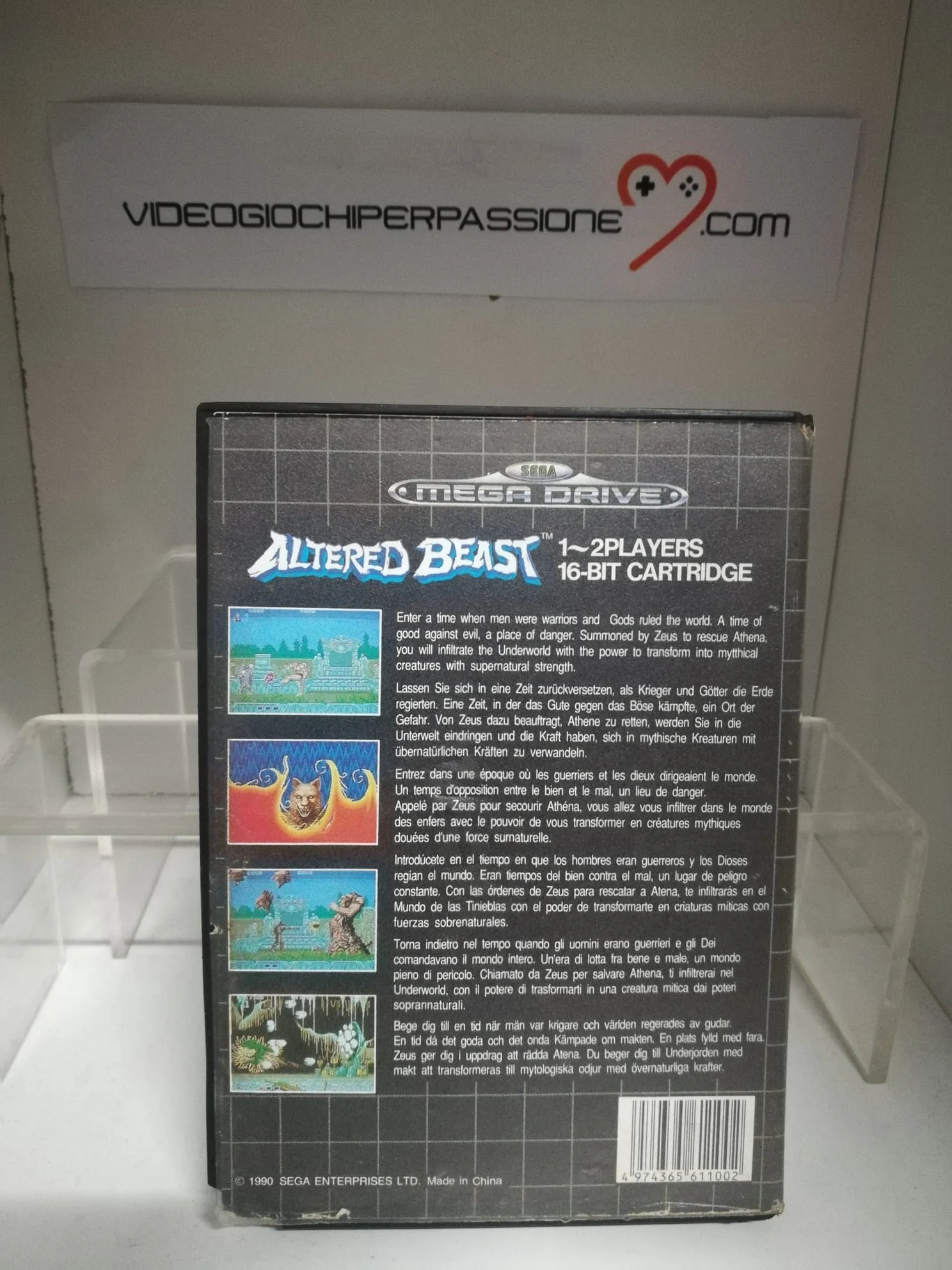 ALTERED BEAST SEGA MEGA DRIVE (usato)(manca il manuale) - Image 2