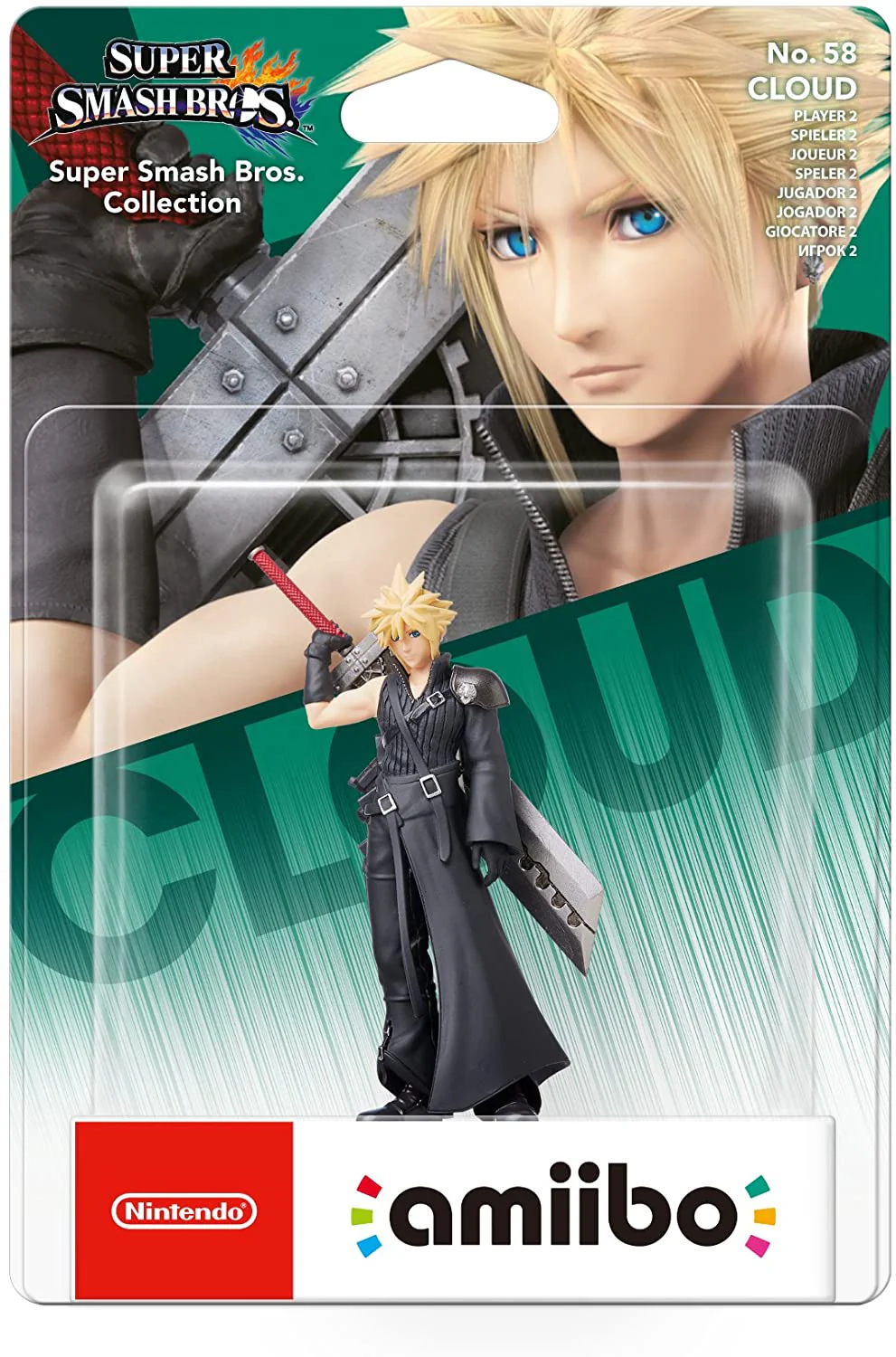 Amiibo Cloud Final Fantasy 7, Super Smash Bros. Collection