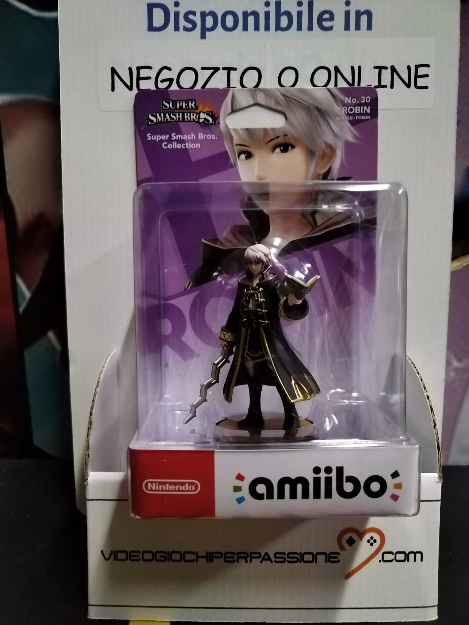 AMIIBO SUPER SMASH BROS -ROBIN - N0.30