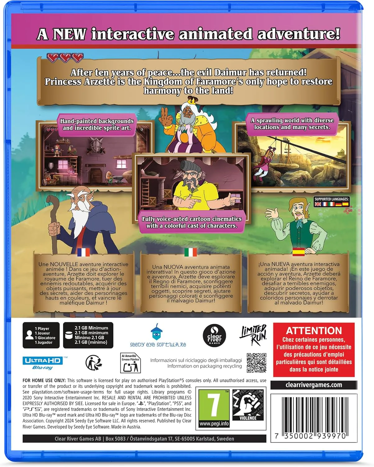 Arzette: The Jewel of Faramore Playstation 5 Edizione Europea - Image 3