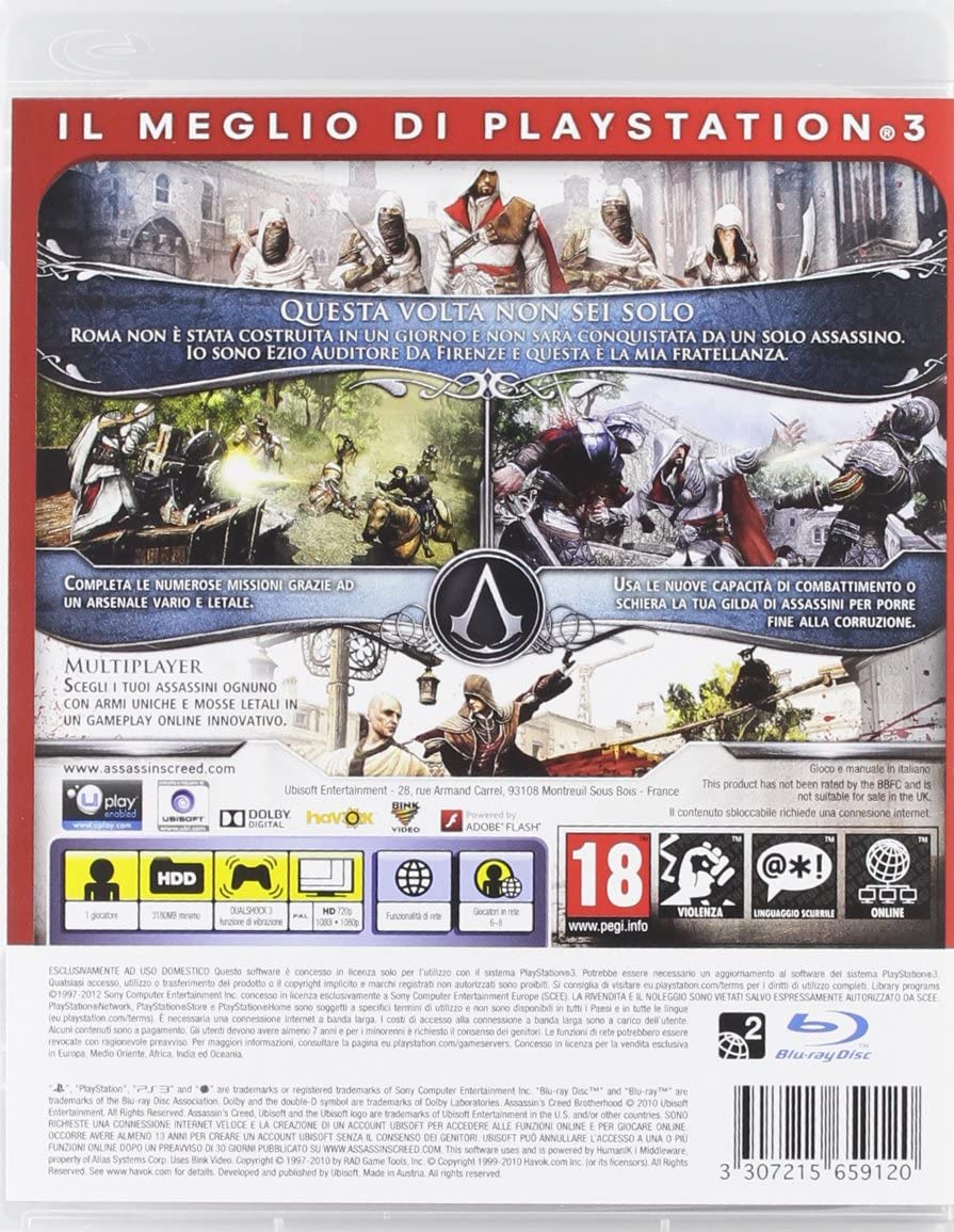 ASSASSIN'S CREED BROTHERHOOD PS3 (versione italiana) - Image 2