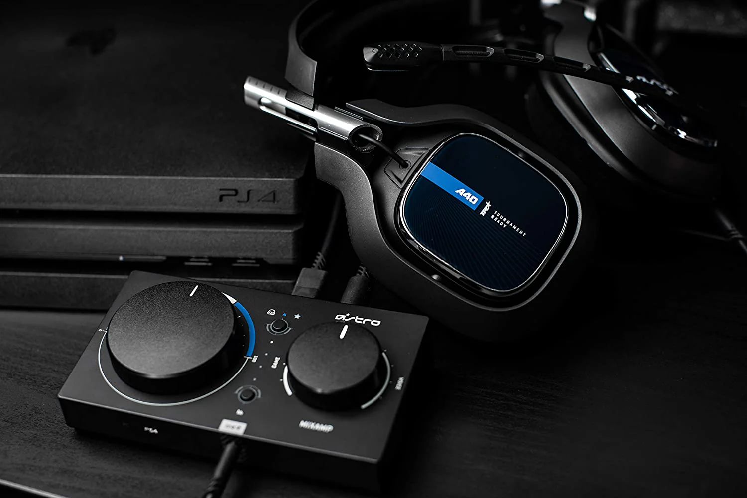 ASTRO A40 TR GAMING HEADSET GEN. 4 + MIXAMP PRO TR PS5/PS4/PC GAMES(nuove) - Image 3