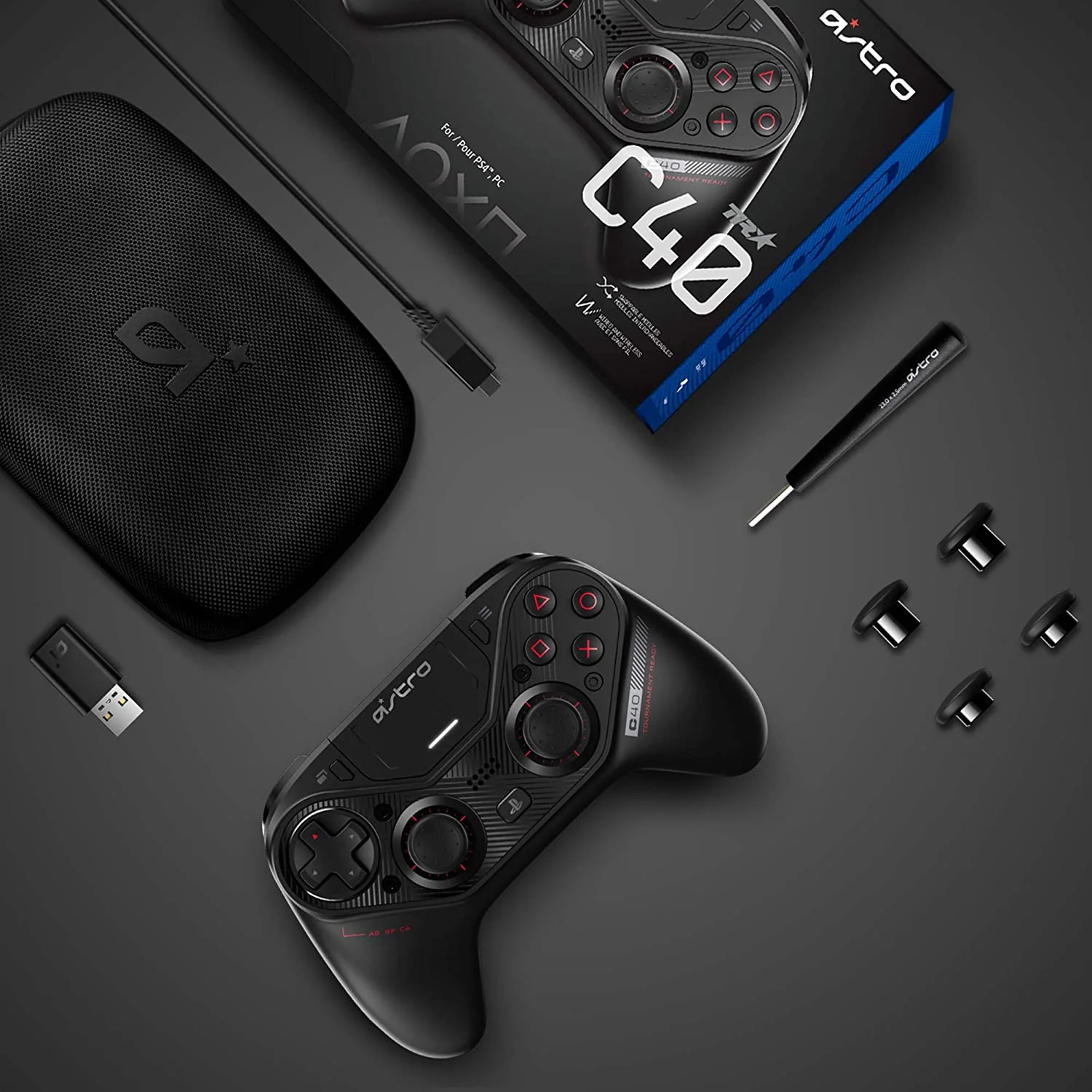 ASTRO C40 TR CONTROLLER BLACK Playstation 4 - PC Games (ESPOSIZIONE NEGOZIO) - Image 6