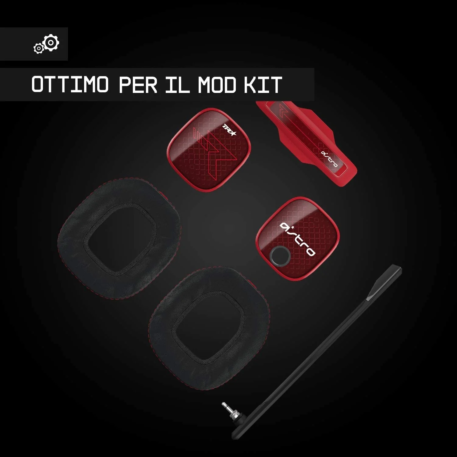 ASTRO Gaming A40 TR Cuffie Gaming Cablate + MixAmp Pro TR, 4 Gen, ASTRO Audio V2, Dolby Audio, Gioco/Voce per Xbox Series X|S, Xbox One, PC, Nero/Rosso - Image 7