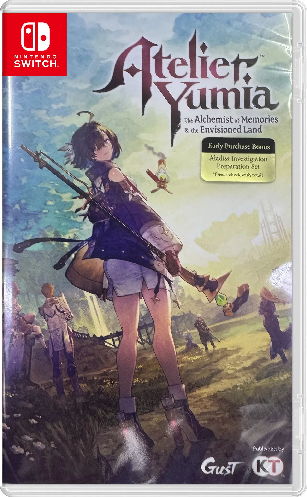 Atelier Yumia The Alchemist of Memories & The Envisioend Land Nintendo Switch Edizione Asiatica