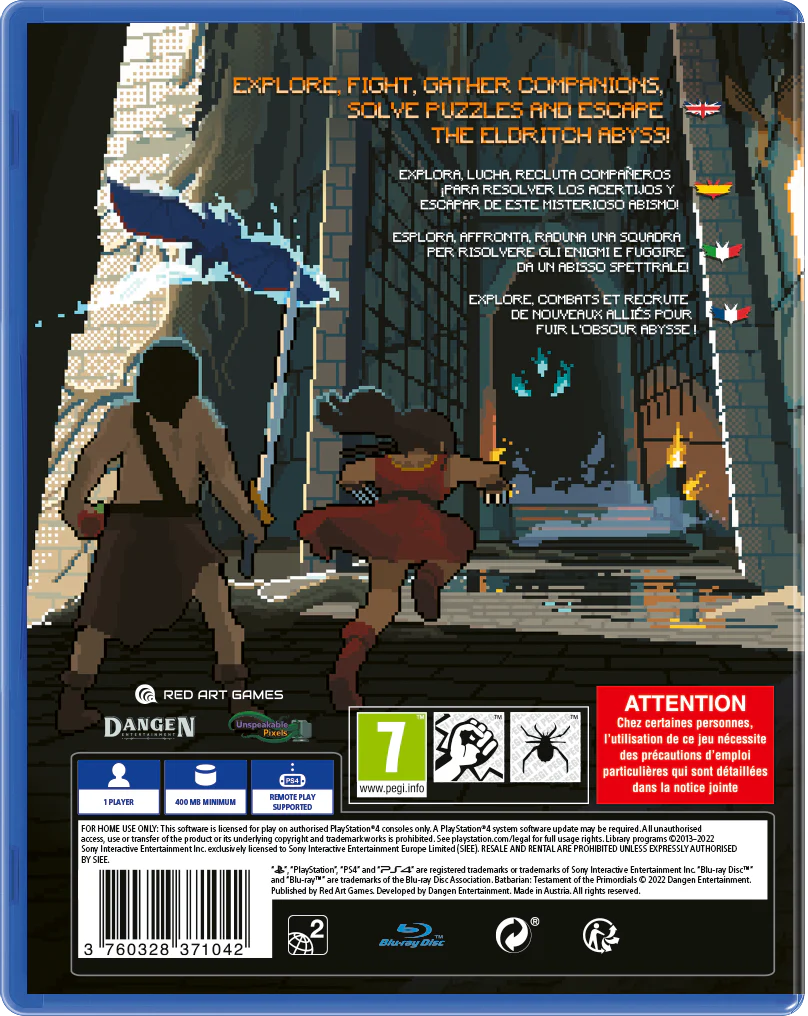 Batbarian: Testament of the Primordials Playstation 4 Edizione Europea - Image 3