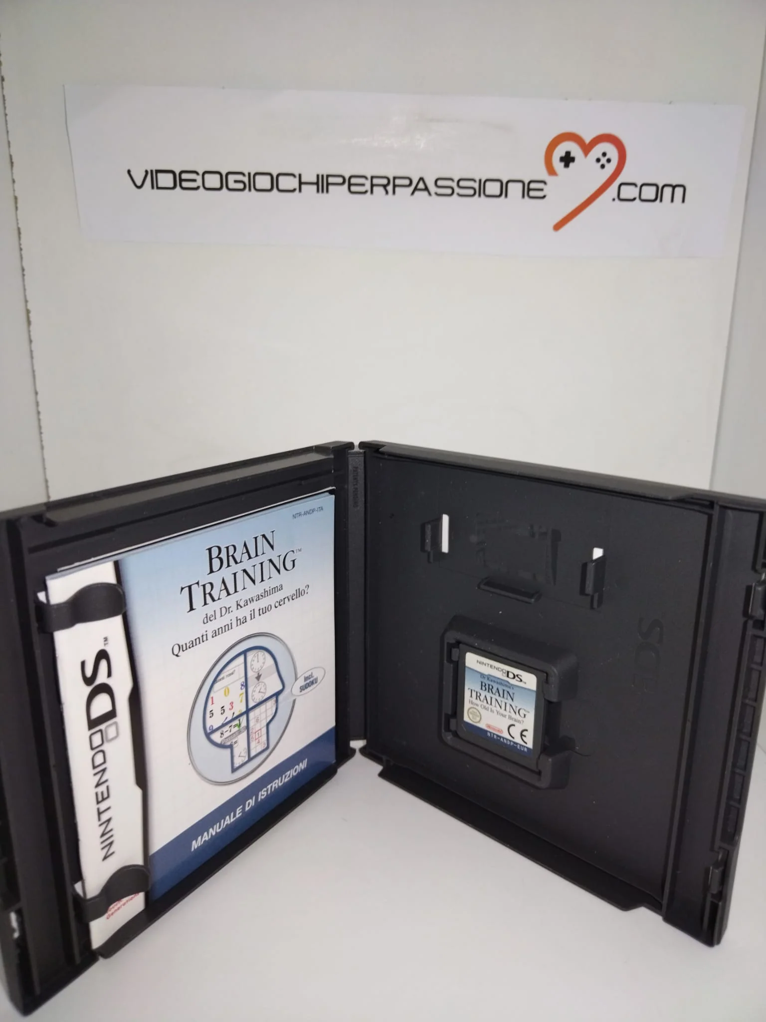 BRAIN TRAINING -quanti anni ha il tuo cervello -NINTENDO DS (USATO)(VERSIONE ITALIANA) - Image 3