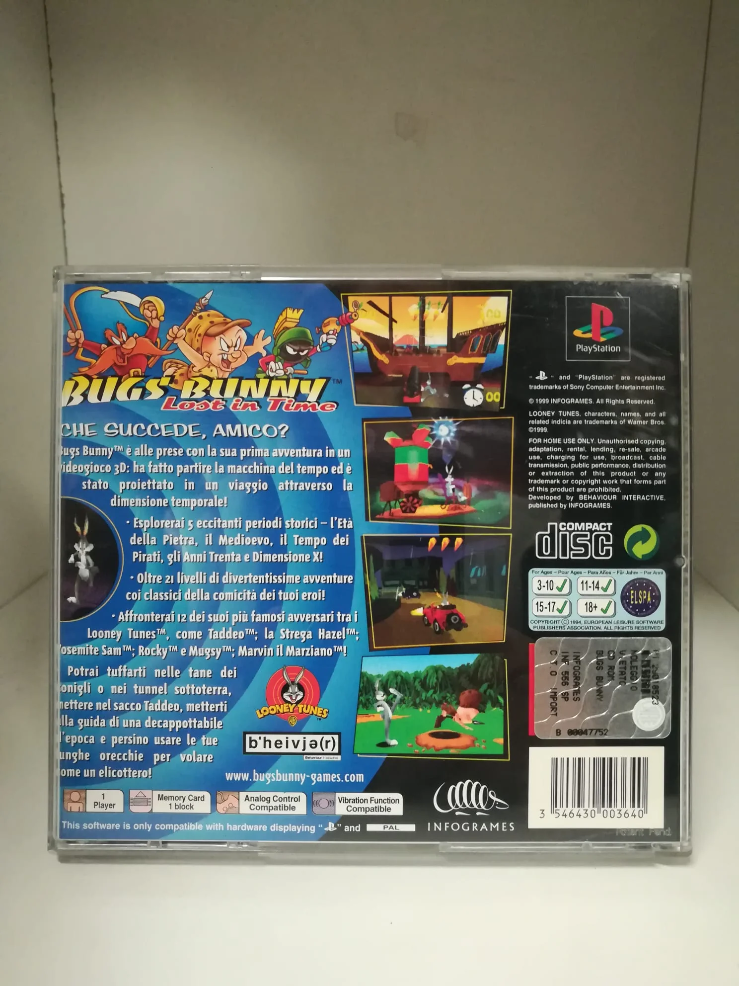 BUGS BUNNY LOST IN TIME PS1 (usato garantito) - Image 2