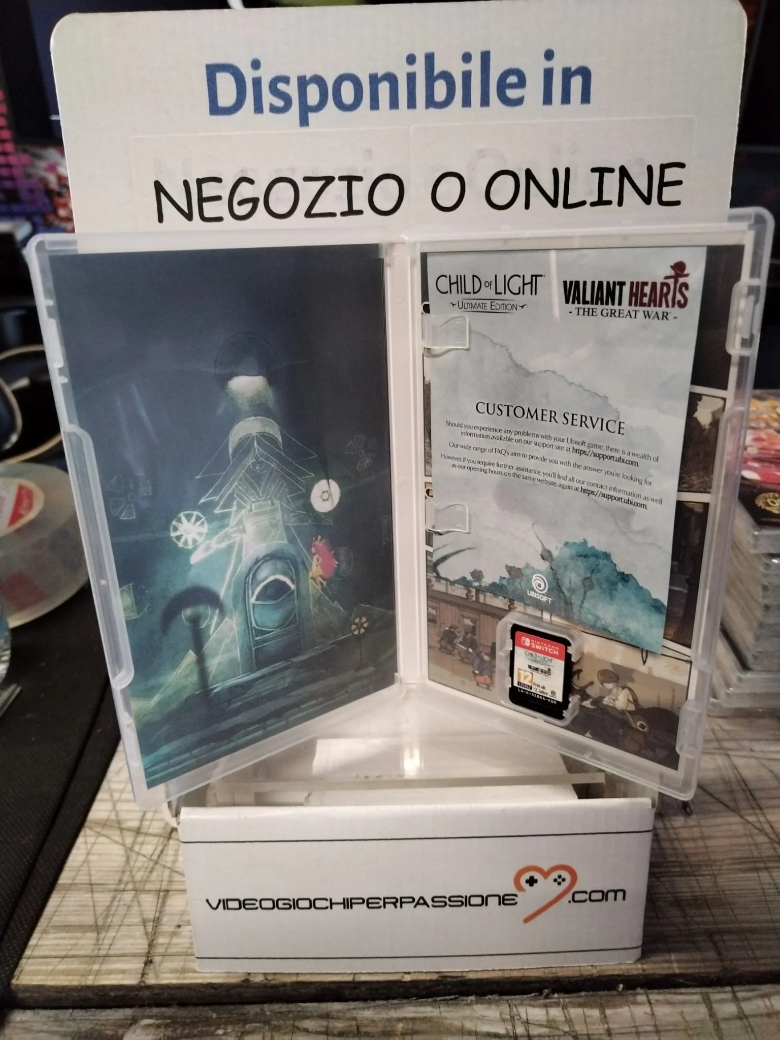 CHILD OF LIGHT ULTIMATE EDITION + VALIANT HEARTS THE GREAT WAR NINTENDO SWITCH - Image 4