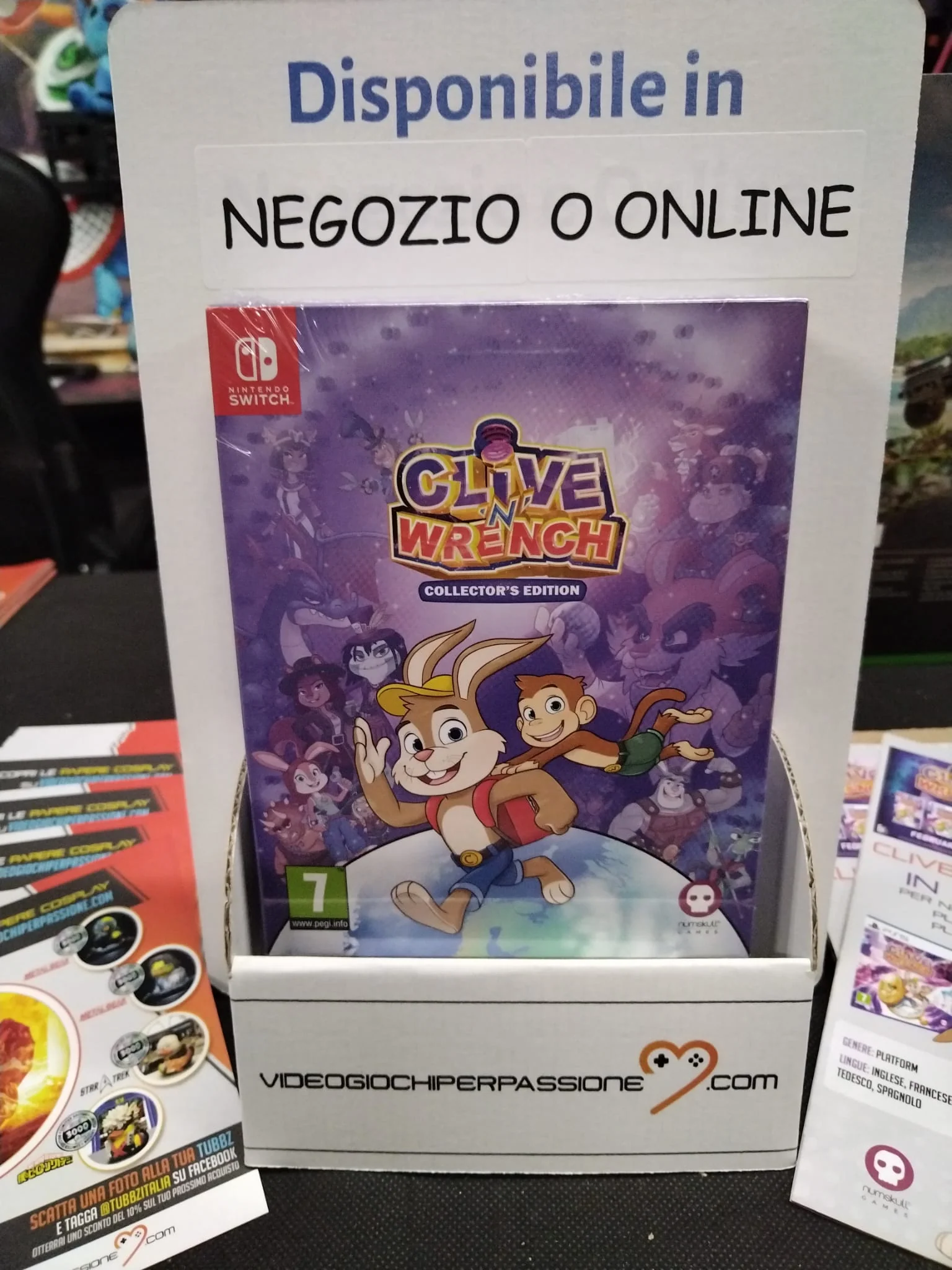 Clive 'N' Wrench Collector's Edition Nintendo Switch Edizione Europea - Image 2