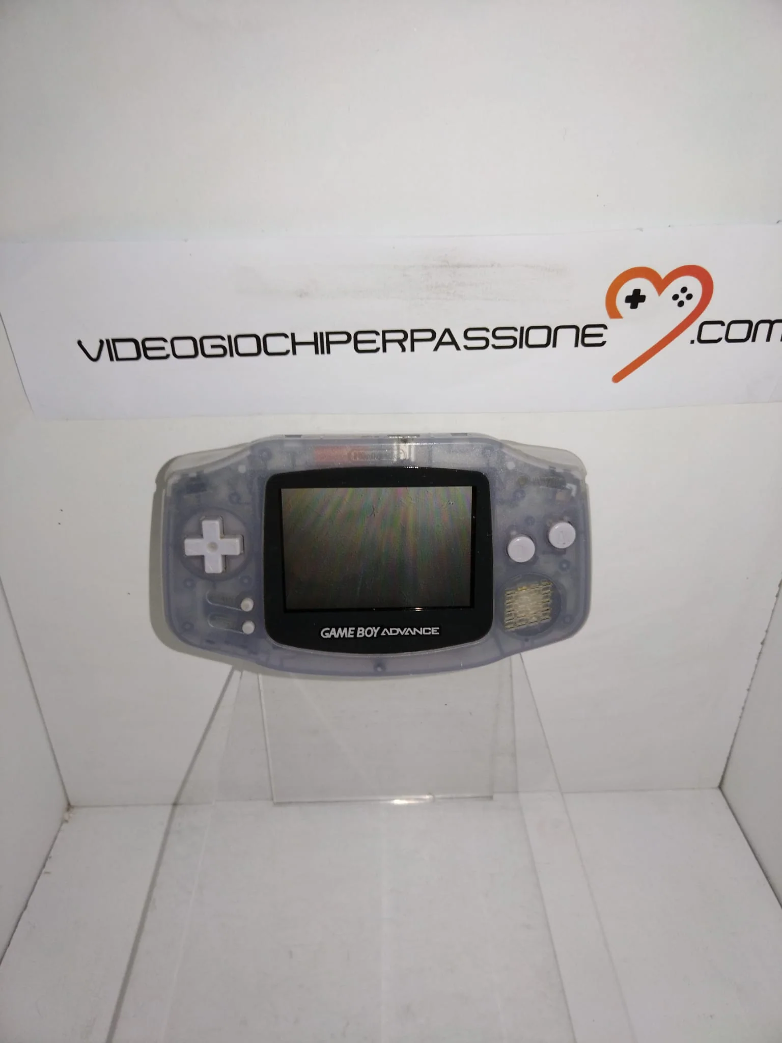 CONSOLE NINTENDO- game boy advance -(usato)TRASPARENTE - Image 2
