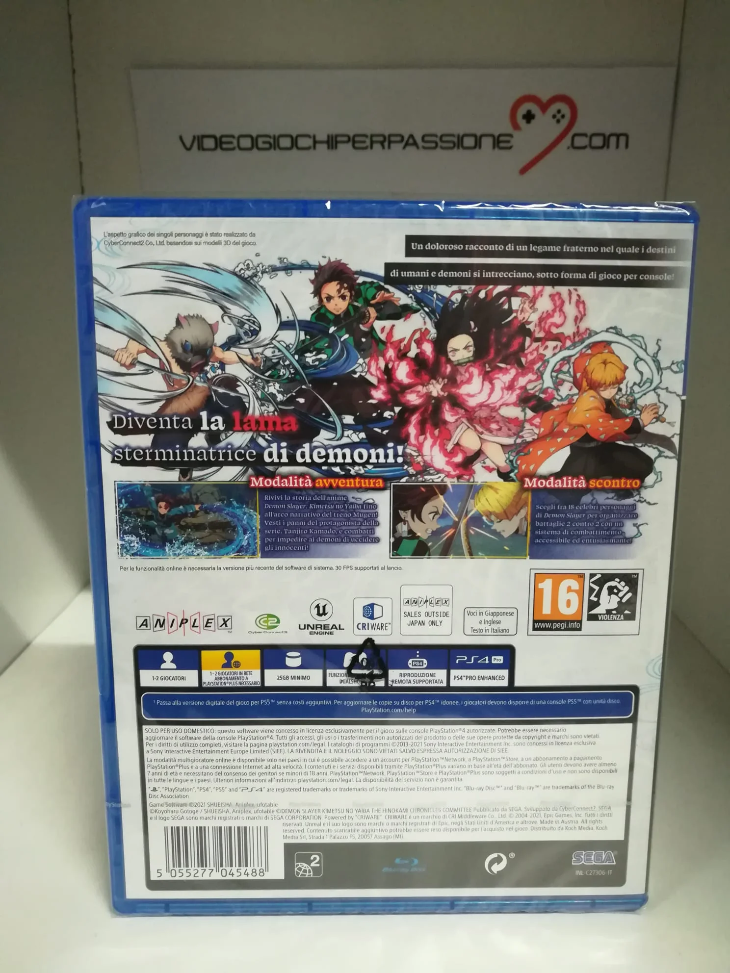 Demon Slayer-Kimetsu No Yaiba-The Hinokami Chronicles Playstation 4 (versione italiana) - Image 2