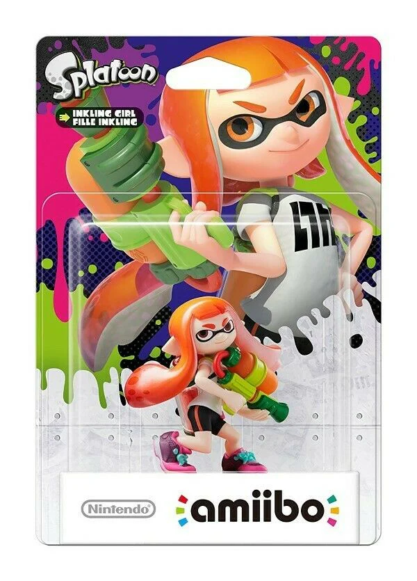 SLATOON GIRL NINTENDO AMIIBO
