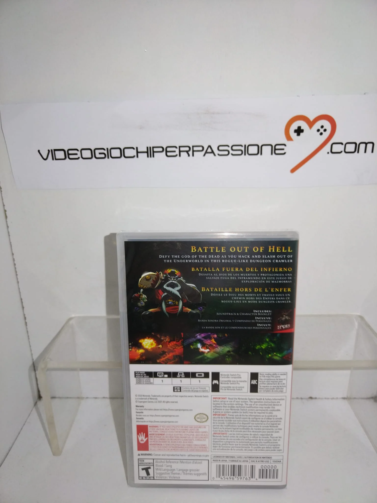 HADES - Nintendo Switch - Edizione americana [CON SOTTOTITOLI IN ITALIANO] - Image 4