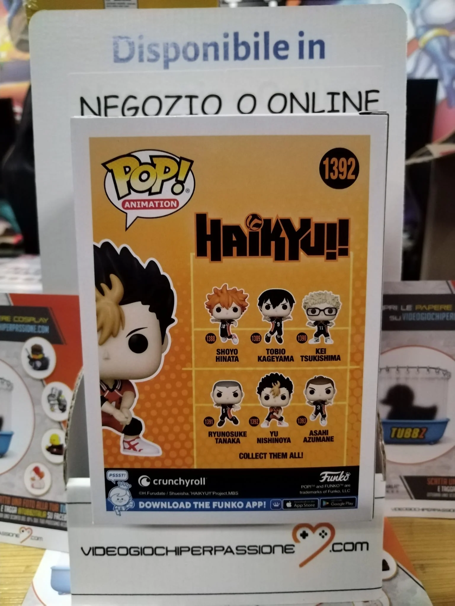 Haikyu!! POP! Animation Vinyl Figure Nishinoya 9 cm - Image 3