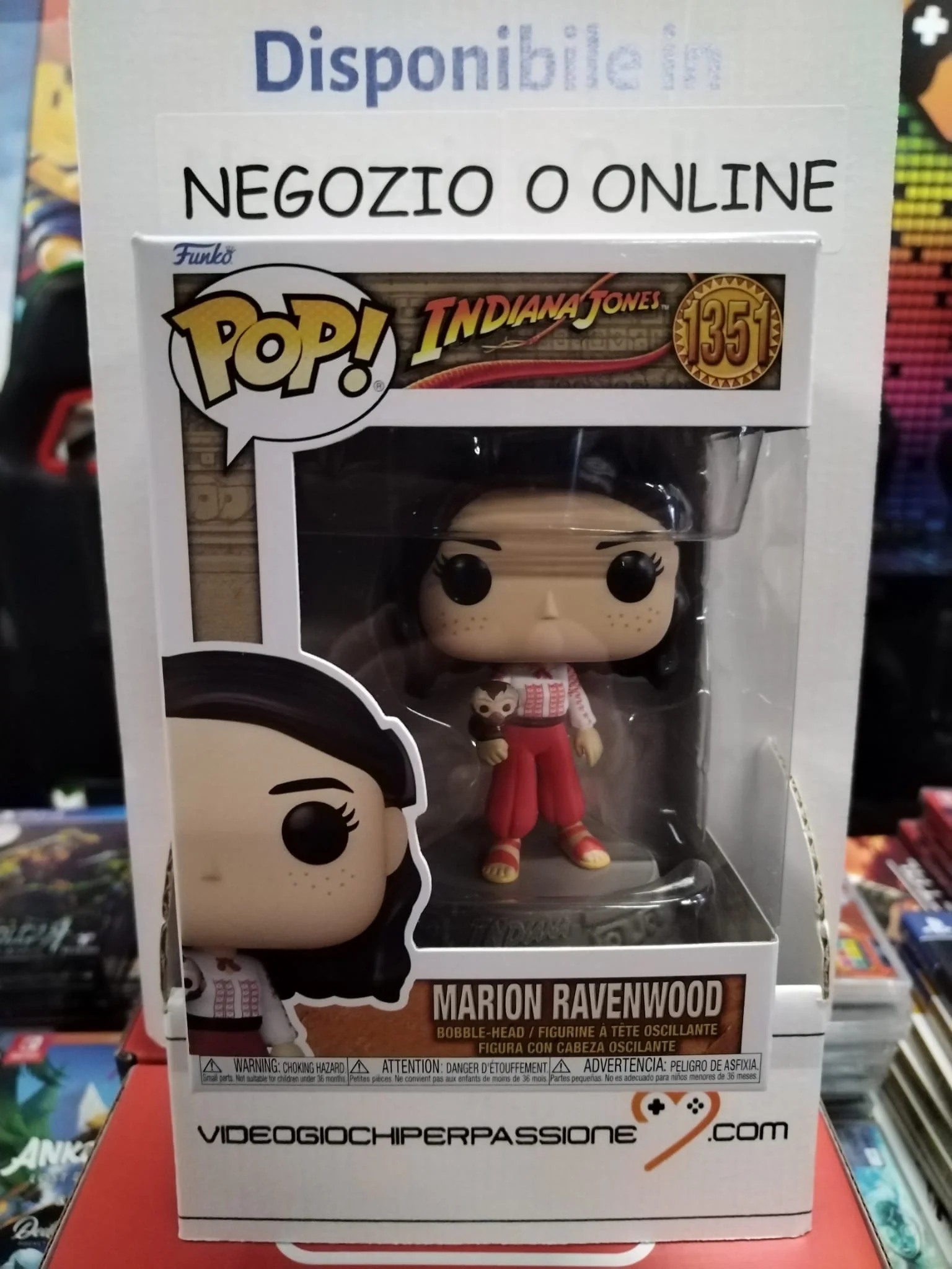 Indiana Jones POP! Marion 9 cm - Image 2
