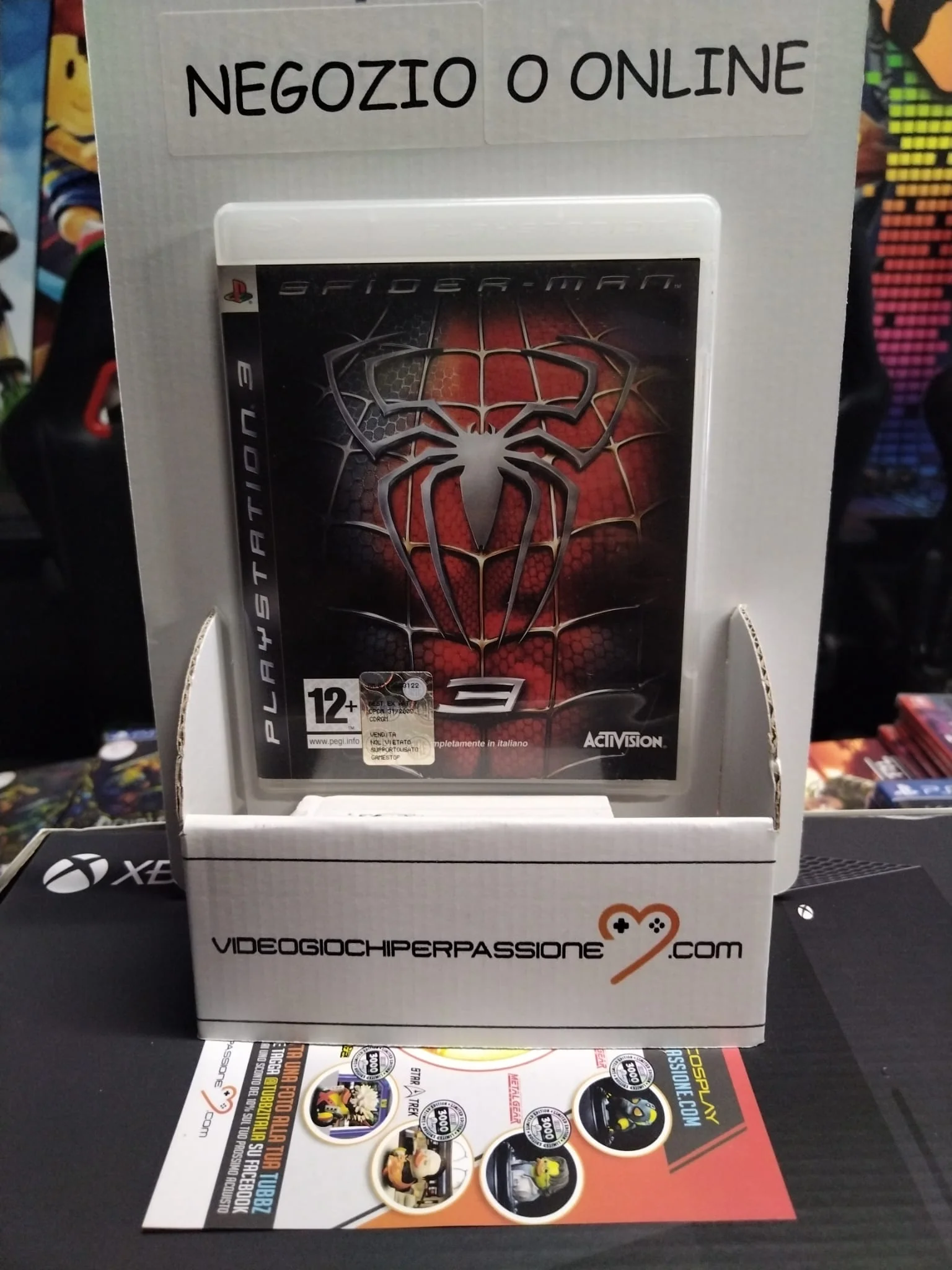 SPIDER-MAN 3   PS3 (usato garantito)(completamente in italiano)