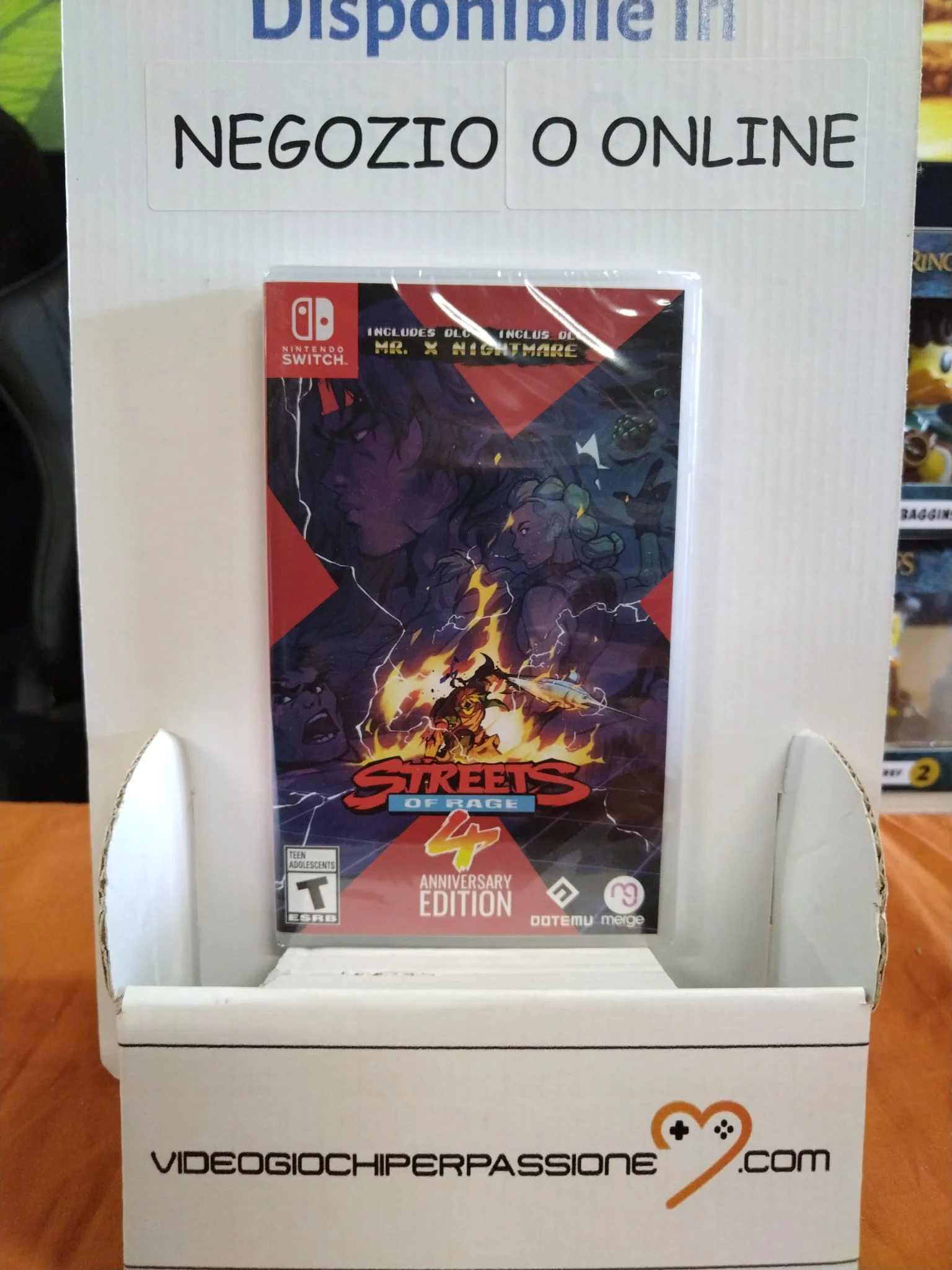 Streets of Rage 4 Anniversary Edition - Nintendo Switch Edizione AMERICANA (con italiano)