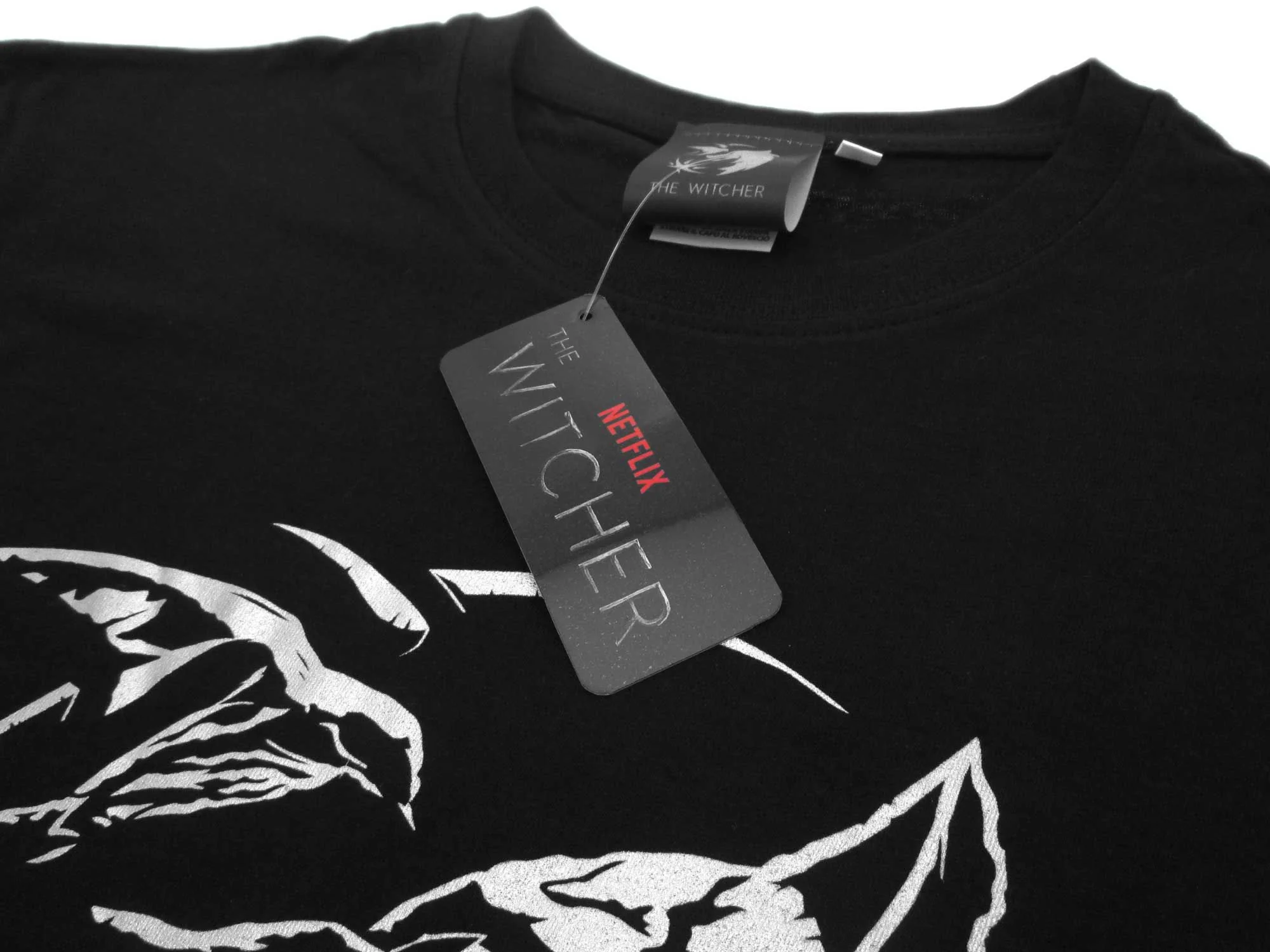 T-Shirt Witcher Emblema - Lupo, Stella e Rondine - Image 2