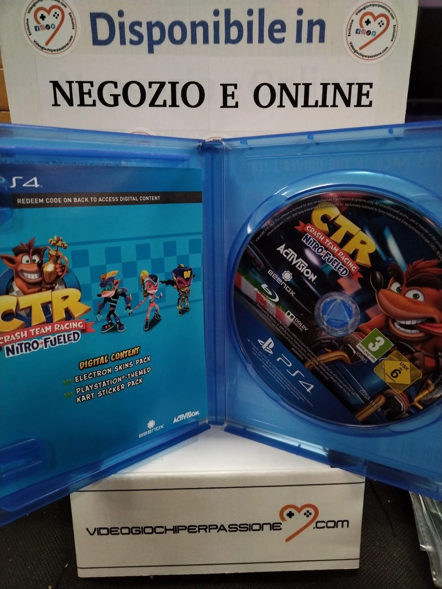 CTR - Crash Team Racing - Nitro Fueled - Playstation 4 (usato garantito) - Image 3