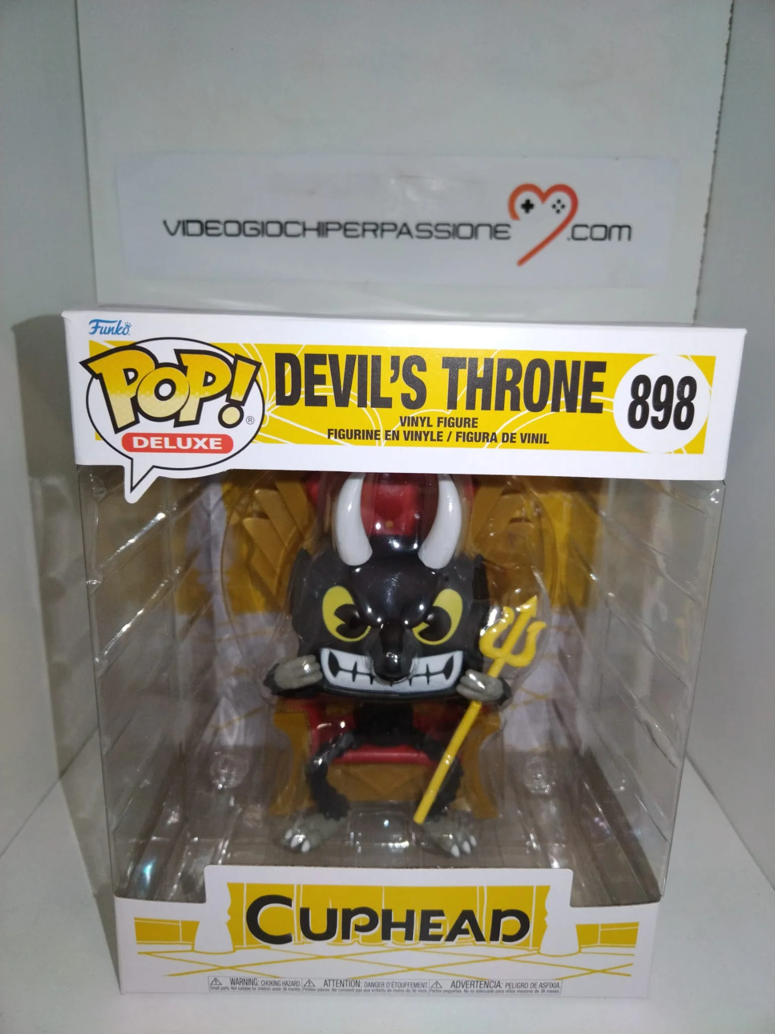Cuphead POP! Deluxe  Devil in Chair 9 cm - Image 2