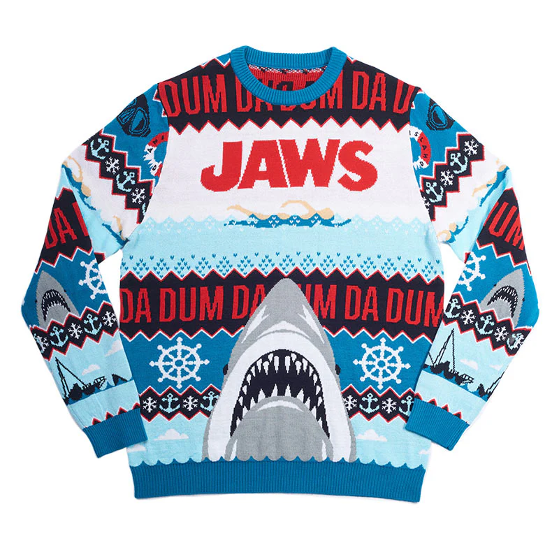 "Da Dum" di Jaws Maglione Ufficiale Natalizio - Ugly Sweater