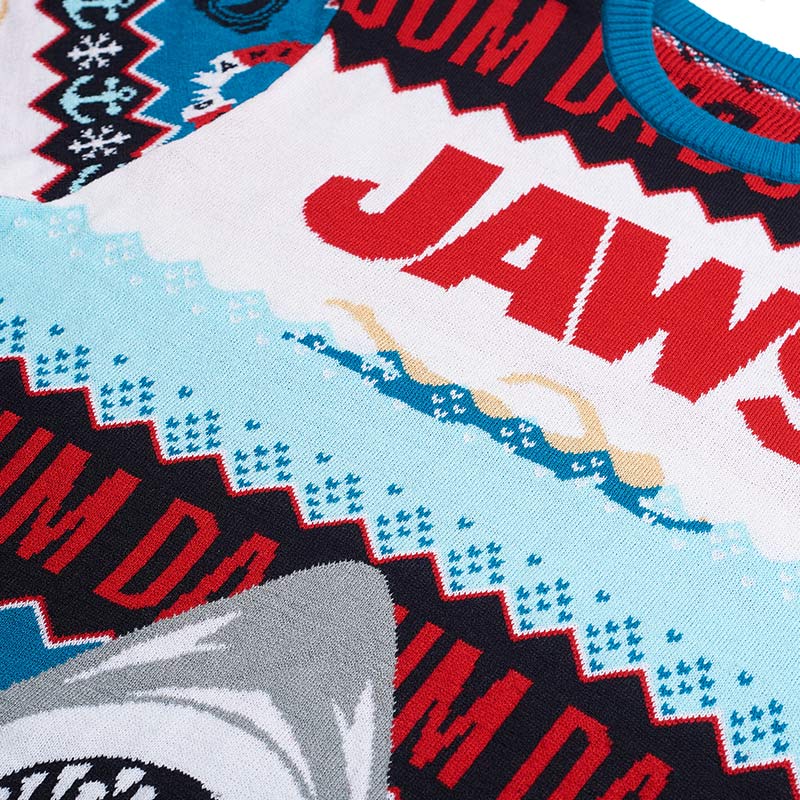 "Da Dum" di Jaws Maglione Ufficiale Natalizio - Ugly Sweater - Image 4