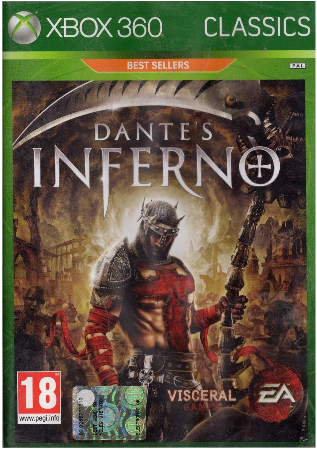DANTE'S INFERNO XBOX 360 (versione italiana)(in italiano)