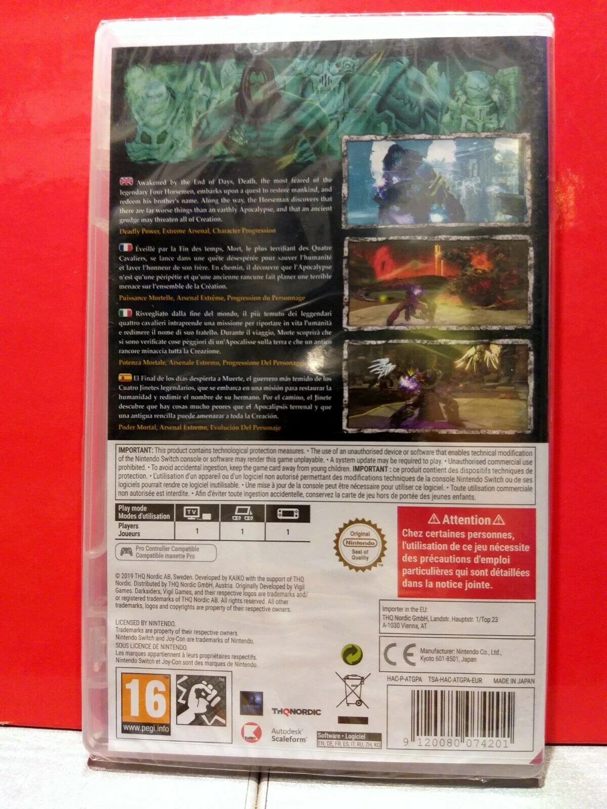 DARKSIDERS II DEATHINITIVE EDITION NINTENDO SWITCH EDIZIONE EUROPEA - Image 2