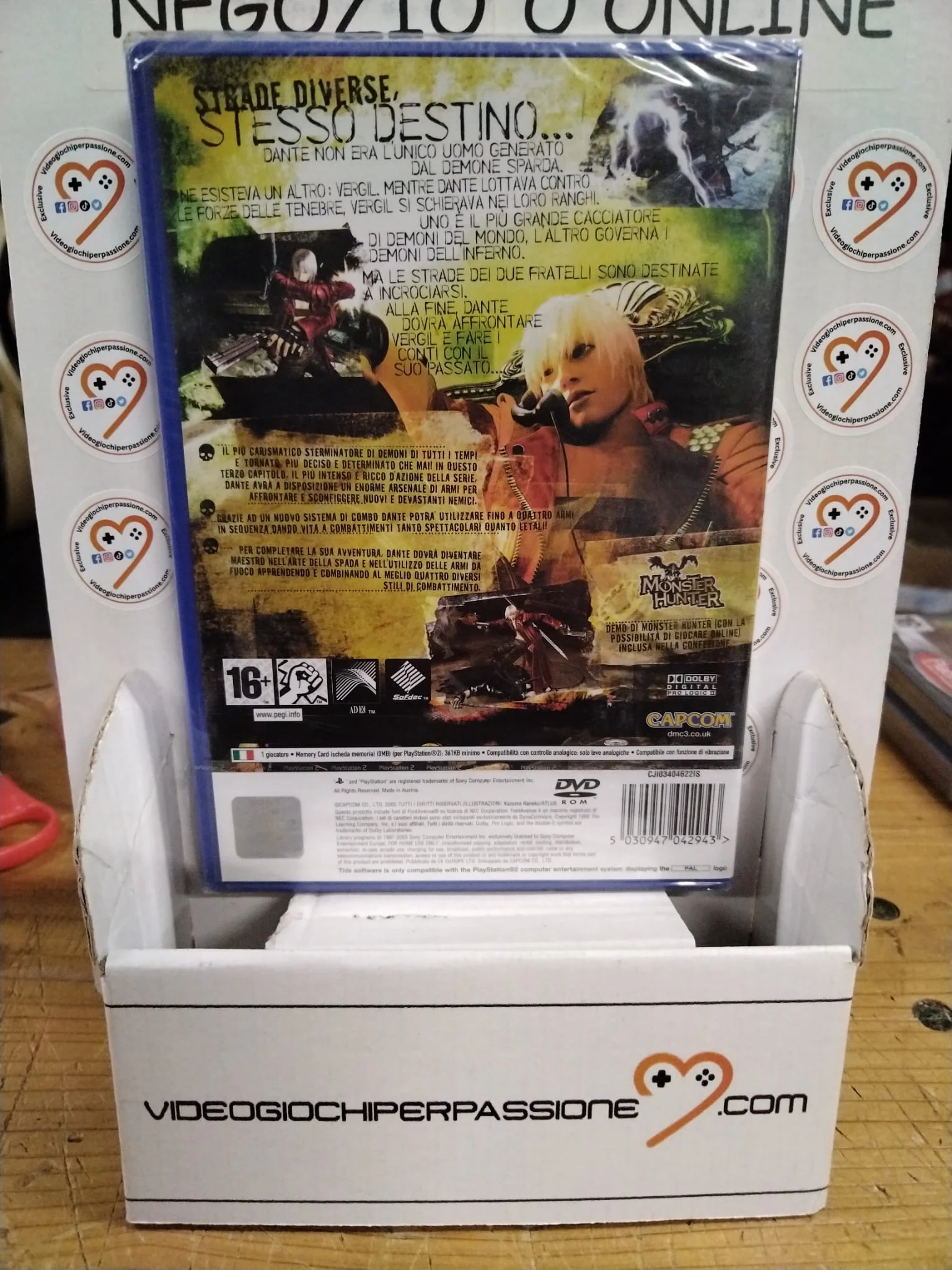DEVIL MAY CRY 3 DANTE'S AWAKENING PLAYSTATION 2 VERSIONE ITALIANA - Image 3