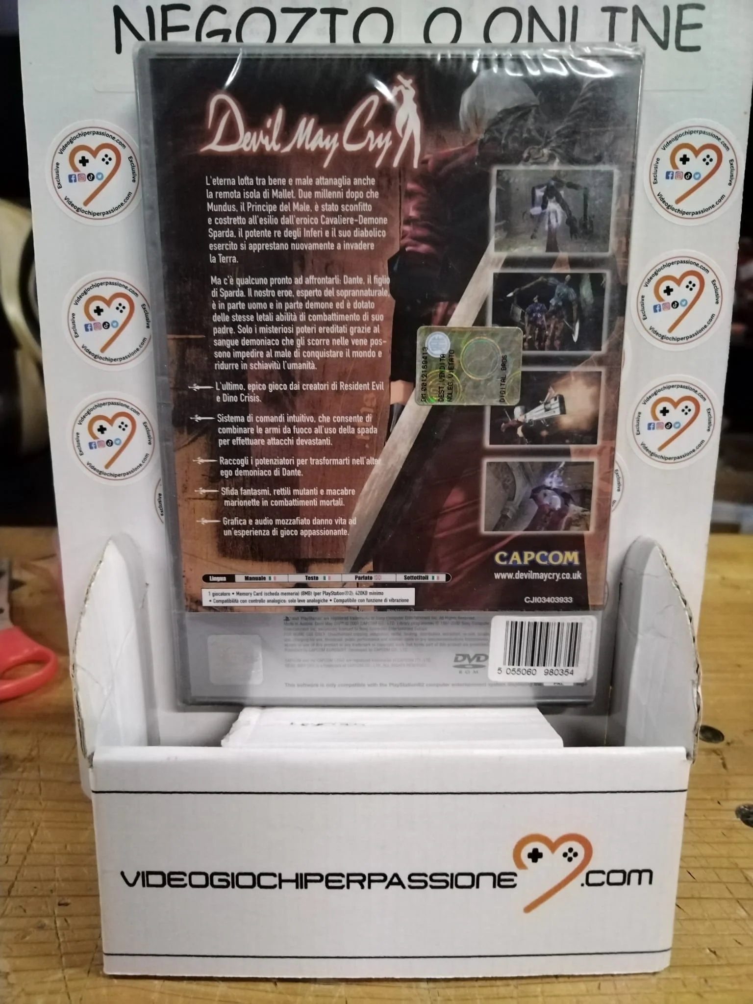 DEVIL MAY CRY PLATINUM PLAYSTATION 2 VERSIONE ITALIANA - Image 3