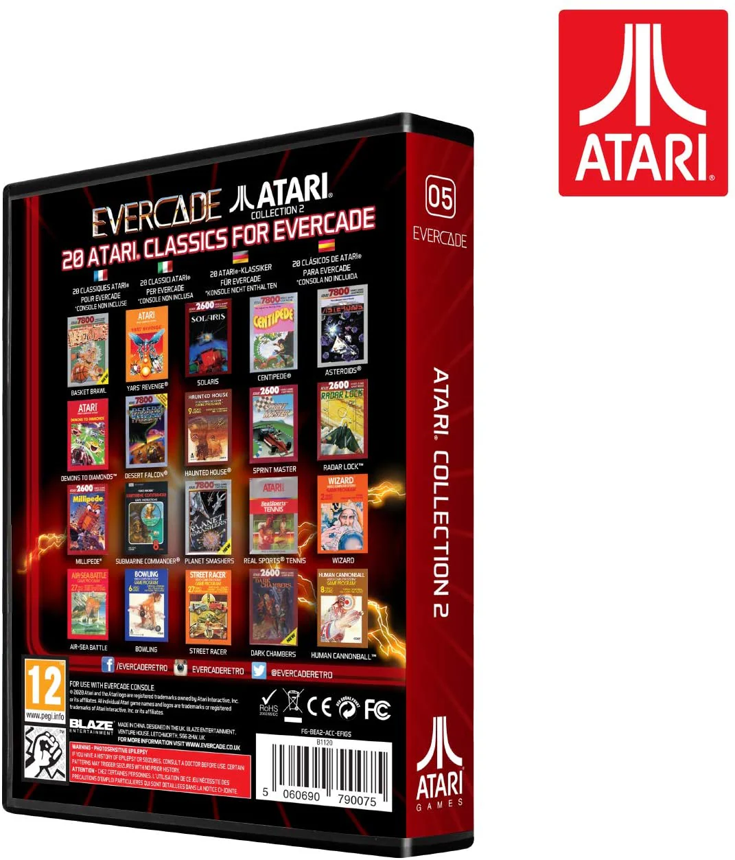 Atari Collection 2 Evercade #05 - Image 3