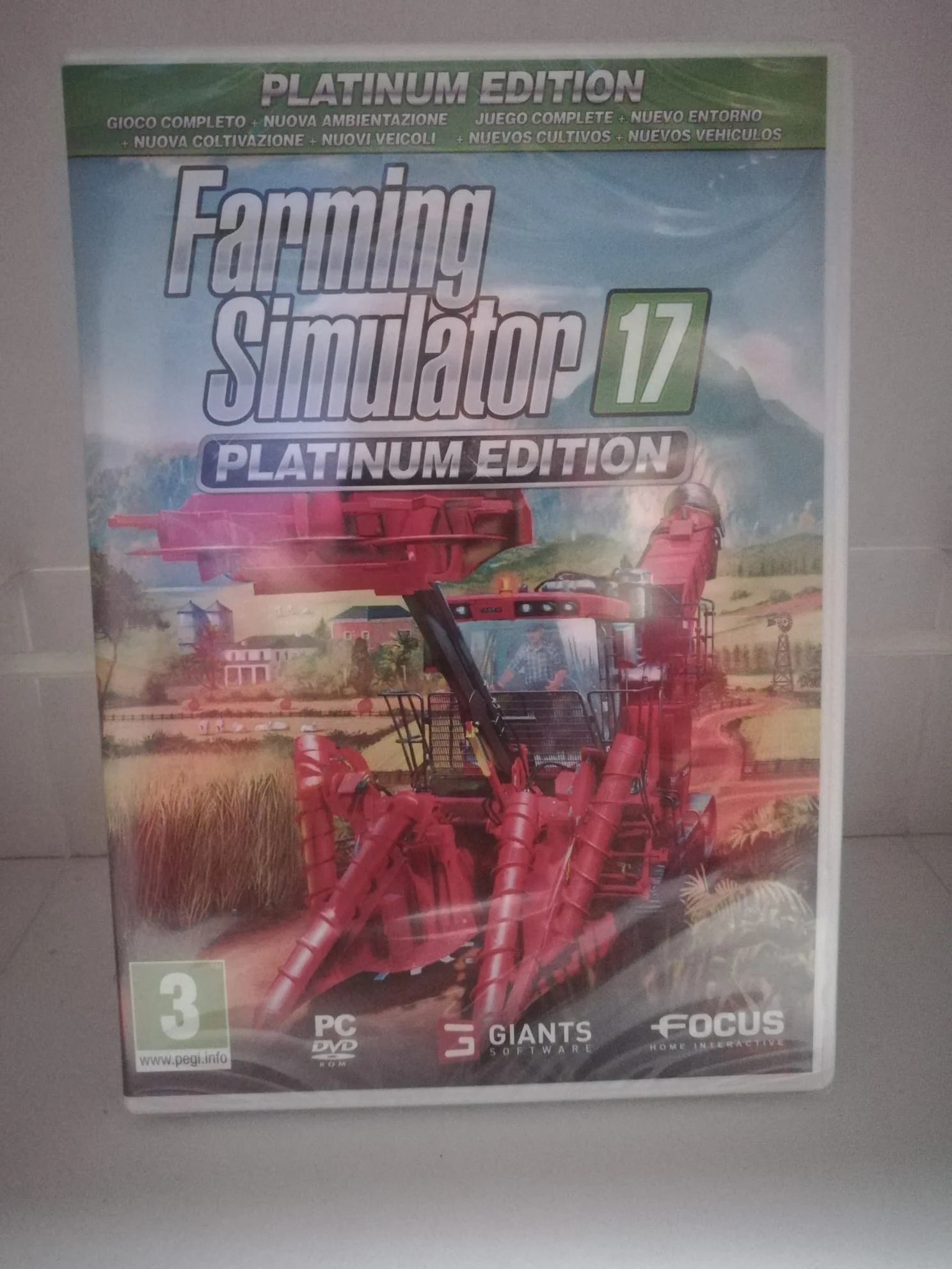FARMING SIMULATOR 17 PLATINUM EDITION  PC (versione italiana)(gioco completo)