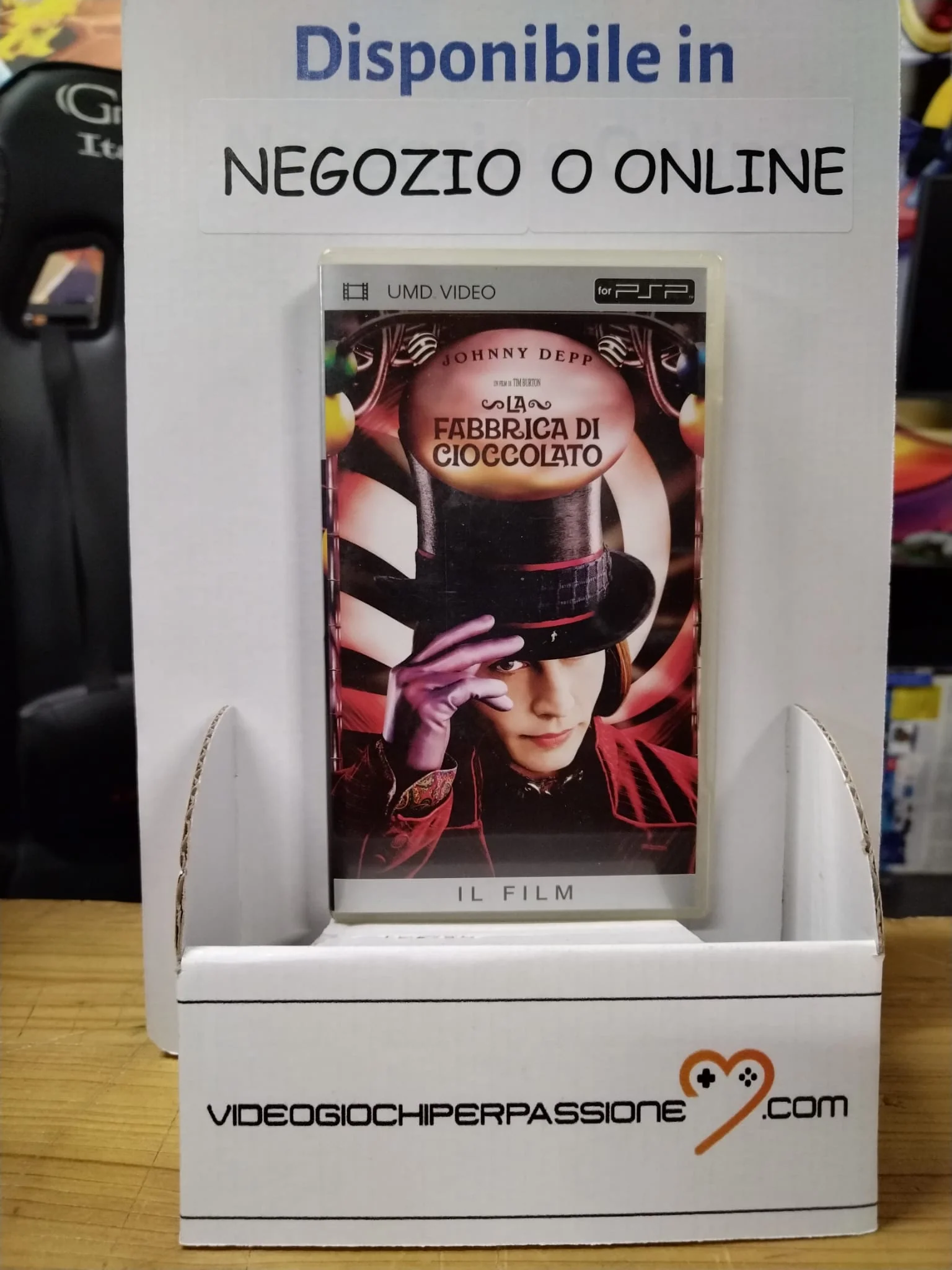 FILM -LA FABBRICA DI CIOCCOLATO PSP (usato)(versione italiana)
