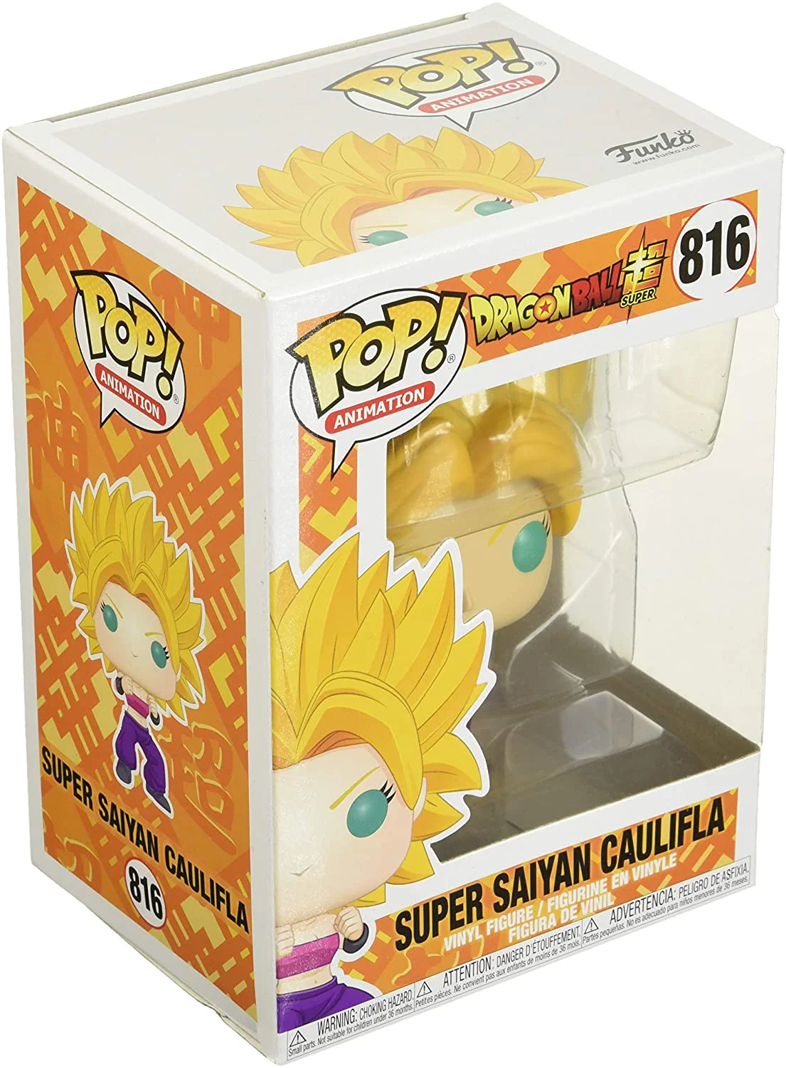 Funko POP Animation: Dragon Ball S4 - Super Saiyan Caulifla  -816