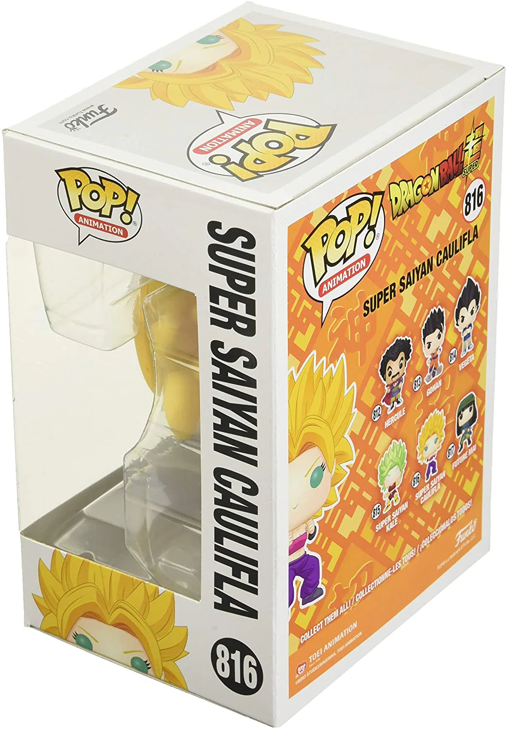 Funko POP Animation: Dragon Ball S4 - Super Saiyan Caulifla  -816 - Image 2