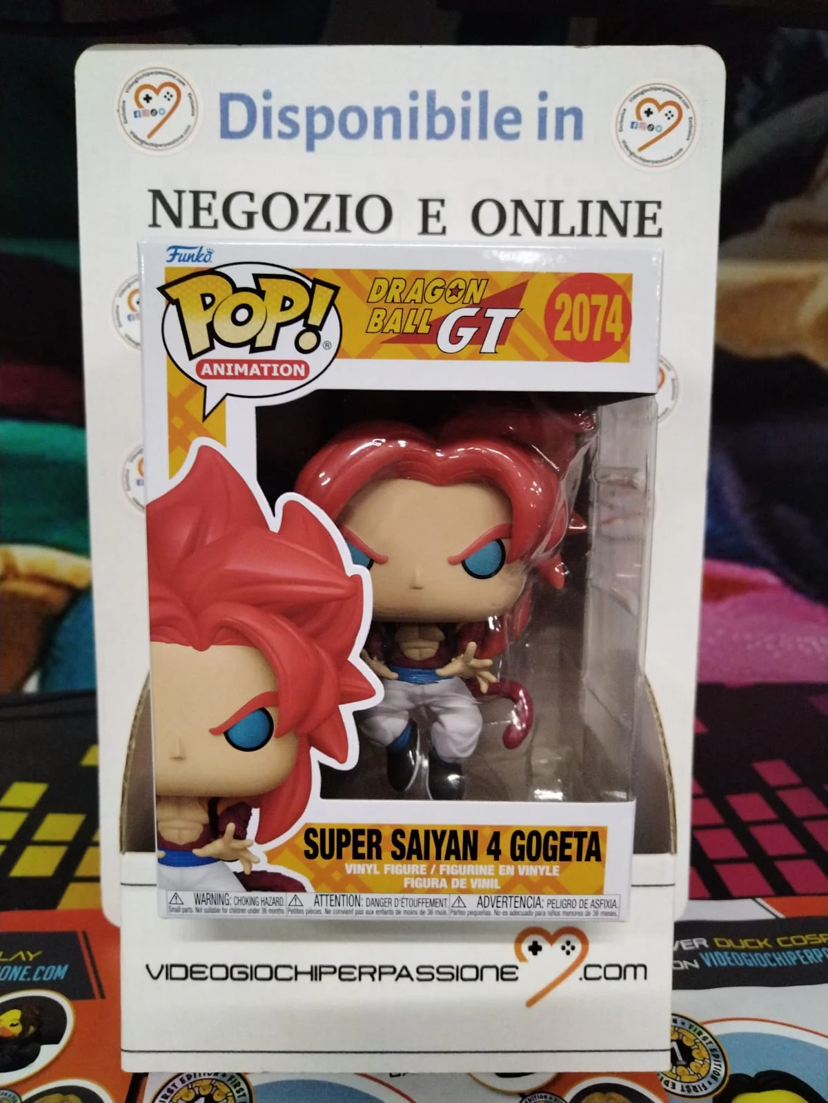 Funko Pop! Dragon Ball GT: Super Saiyan 4 Gogeta-2074