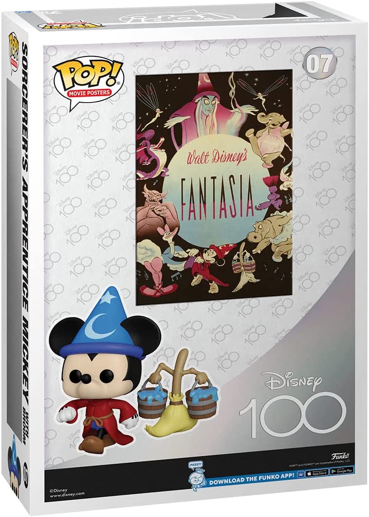Funko Pop! Locandina film: Disney - Fantasia, l'apprendista stregone Topolino - Image 6