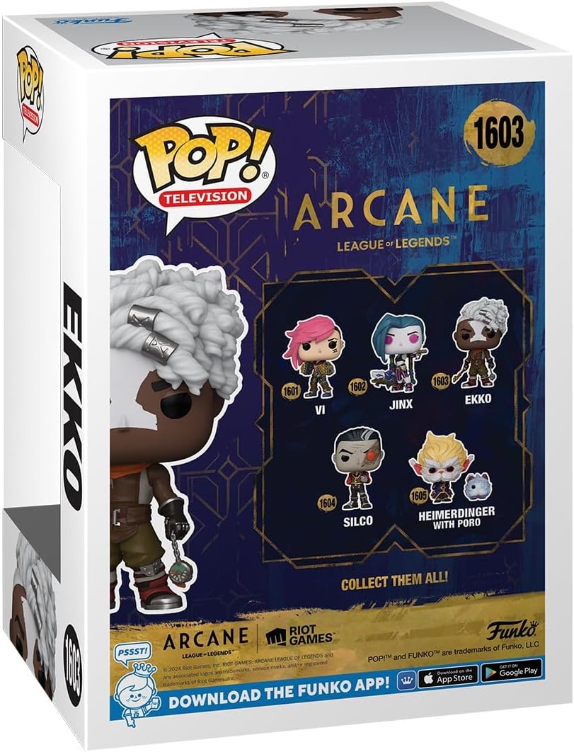 Funko Pop! TV: Arcane LoL - Ekko - Arcane: League Of Legends - Image 4