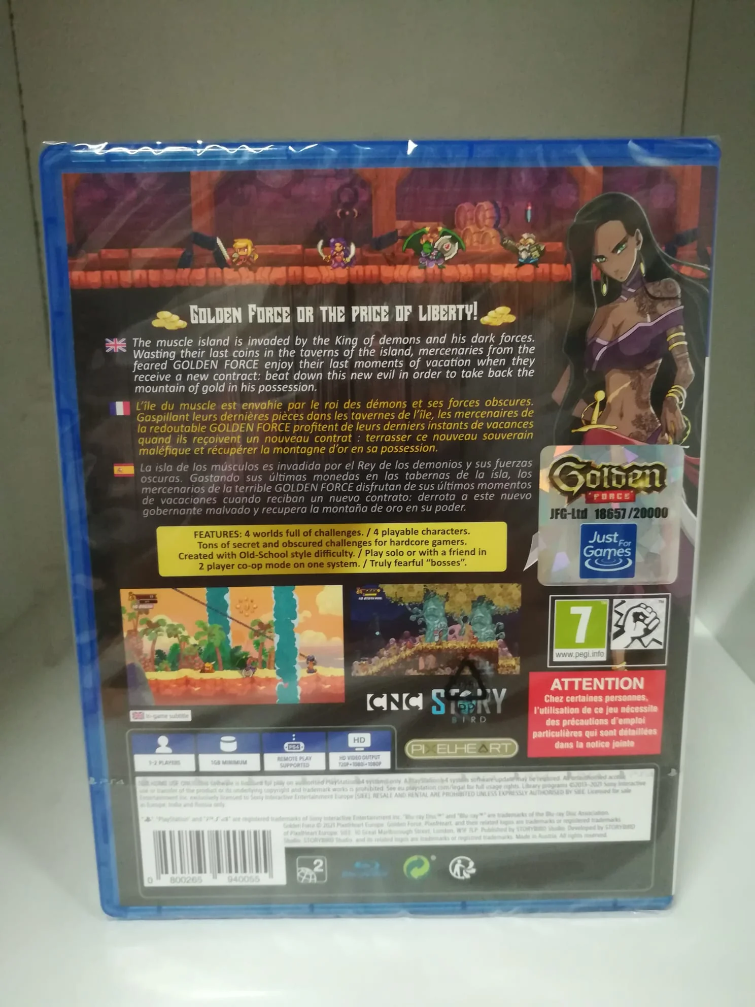 Golden Force Playstation 4 Edizione Numerata - Image 2