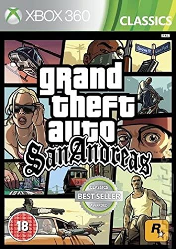 GRAND THEFT AUTO SAN ANDREAS XBOX 360