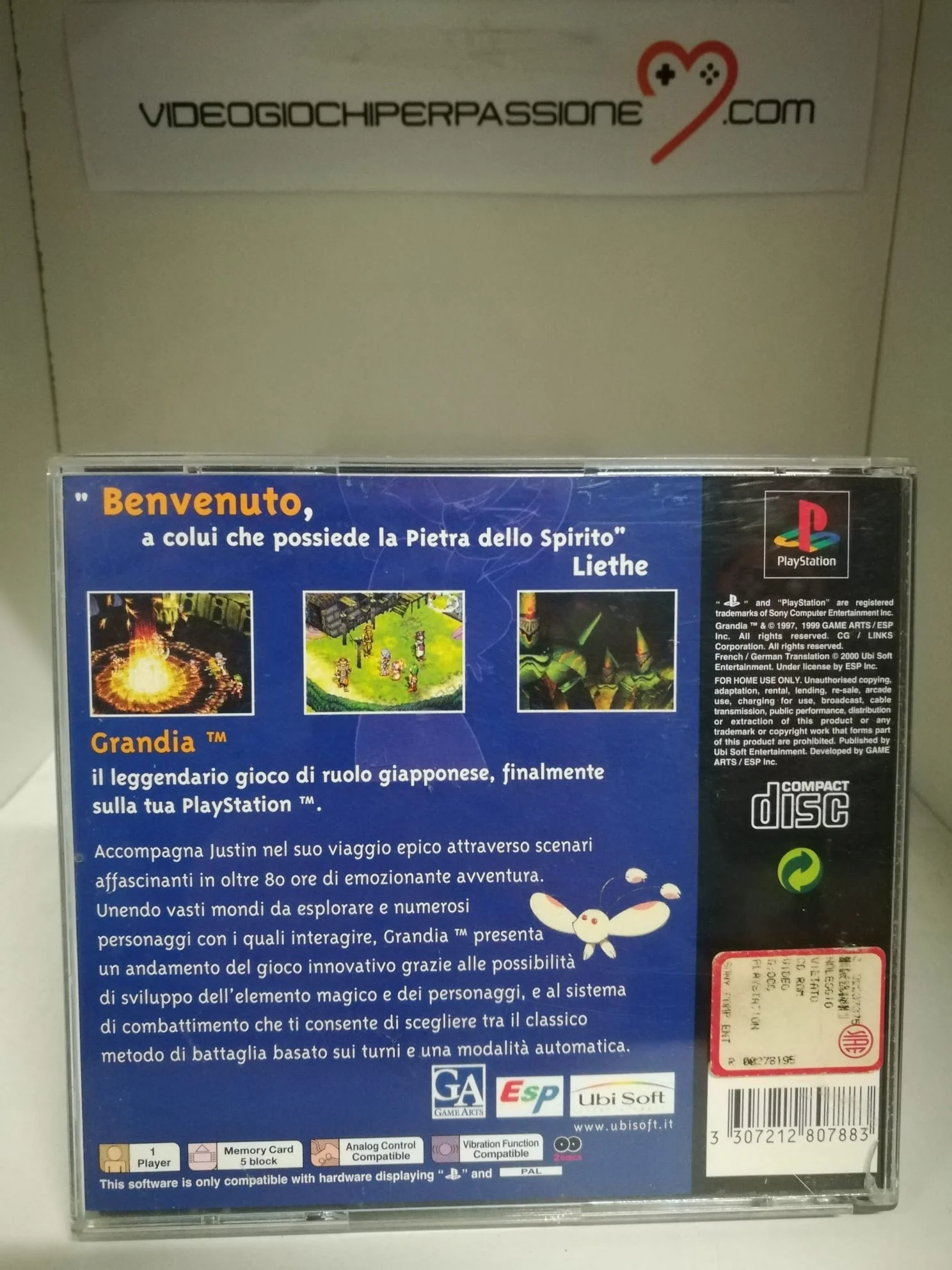 GRANDIA PS1 (usato garantito)(versione italiana) - Image 2