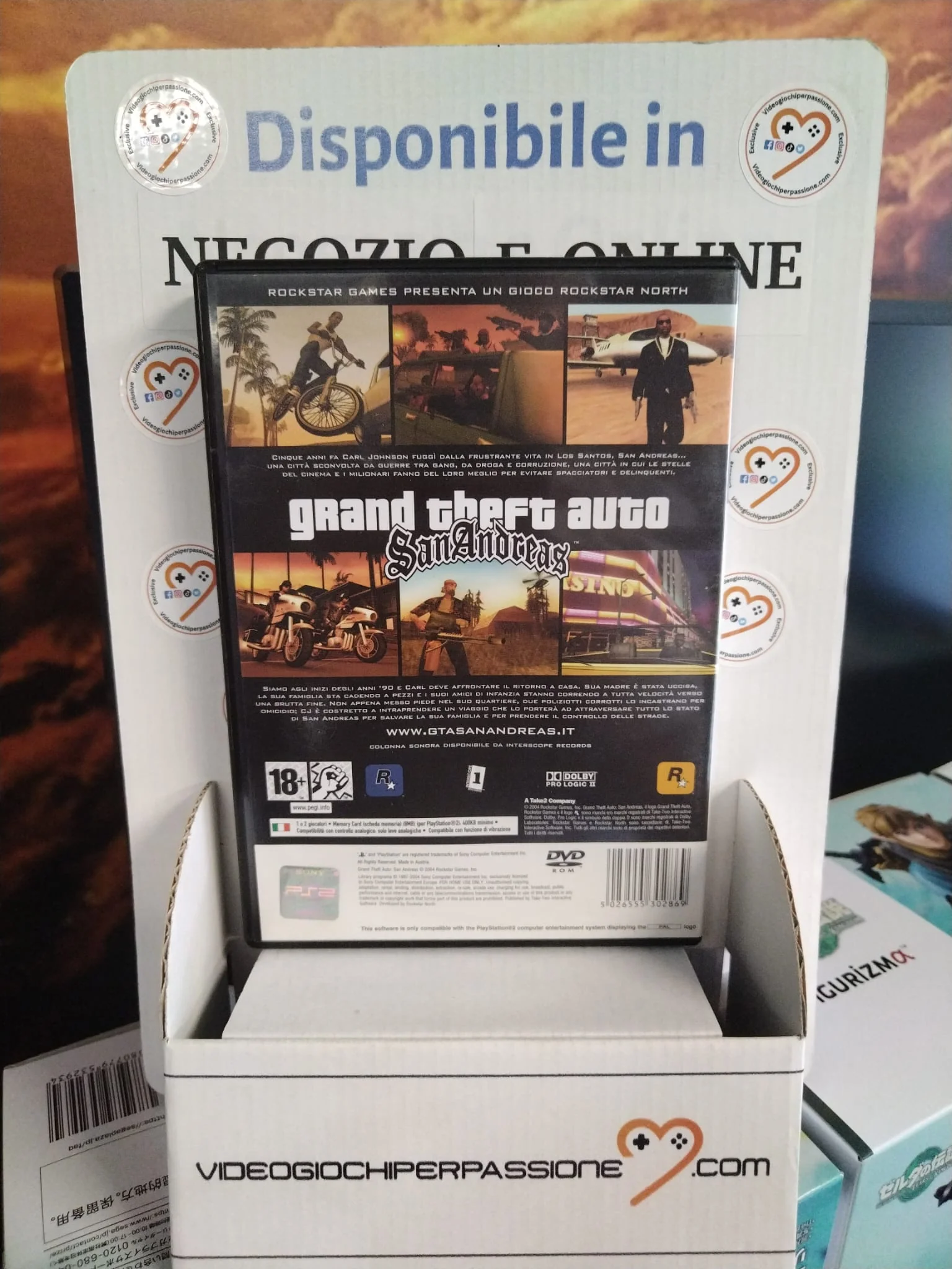 GTA San Andreas PS2 (usato garantito)(versione italiana)(manca il manuale) - Image 2