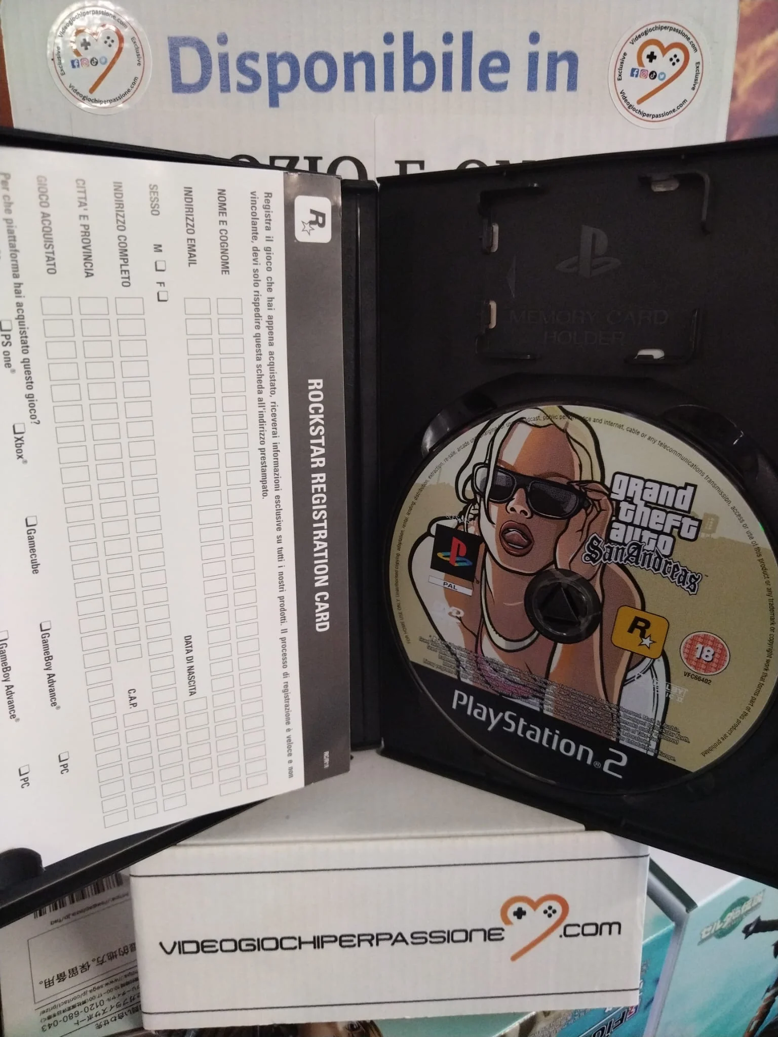 GTA San Andreas PS2 (usato garantito)(versione italiana)(manca il manuale) - Image 3