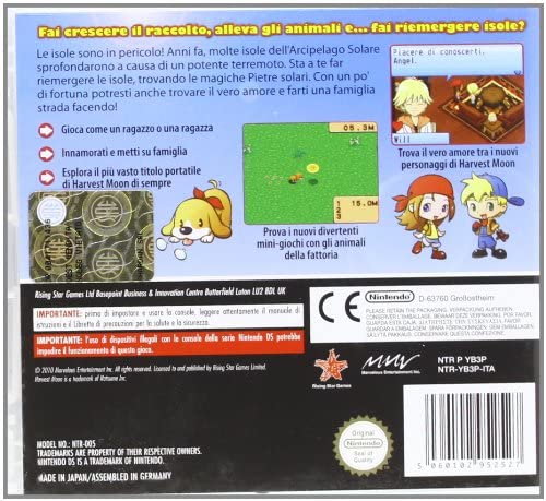 HARVEST MOON ARCIPELAGO SOLARE NINTENDO DS (versione italiana) - Image 2