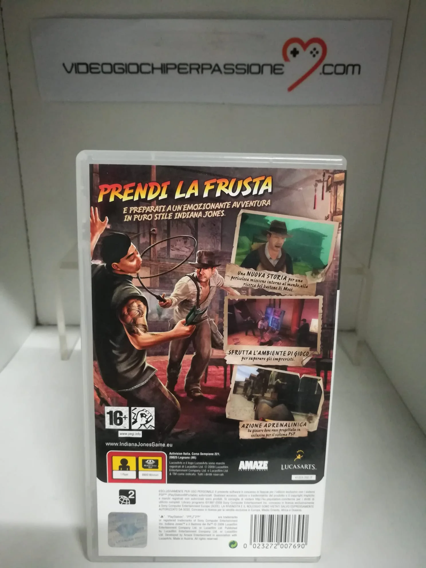 INDIANA JONES E IL BASTONE DEI RE PSP (usato garantito)(completamente in italiano) - Image 2