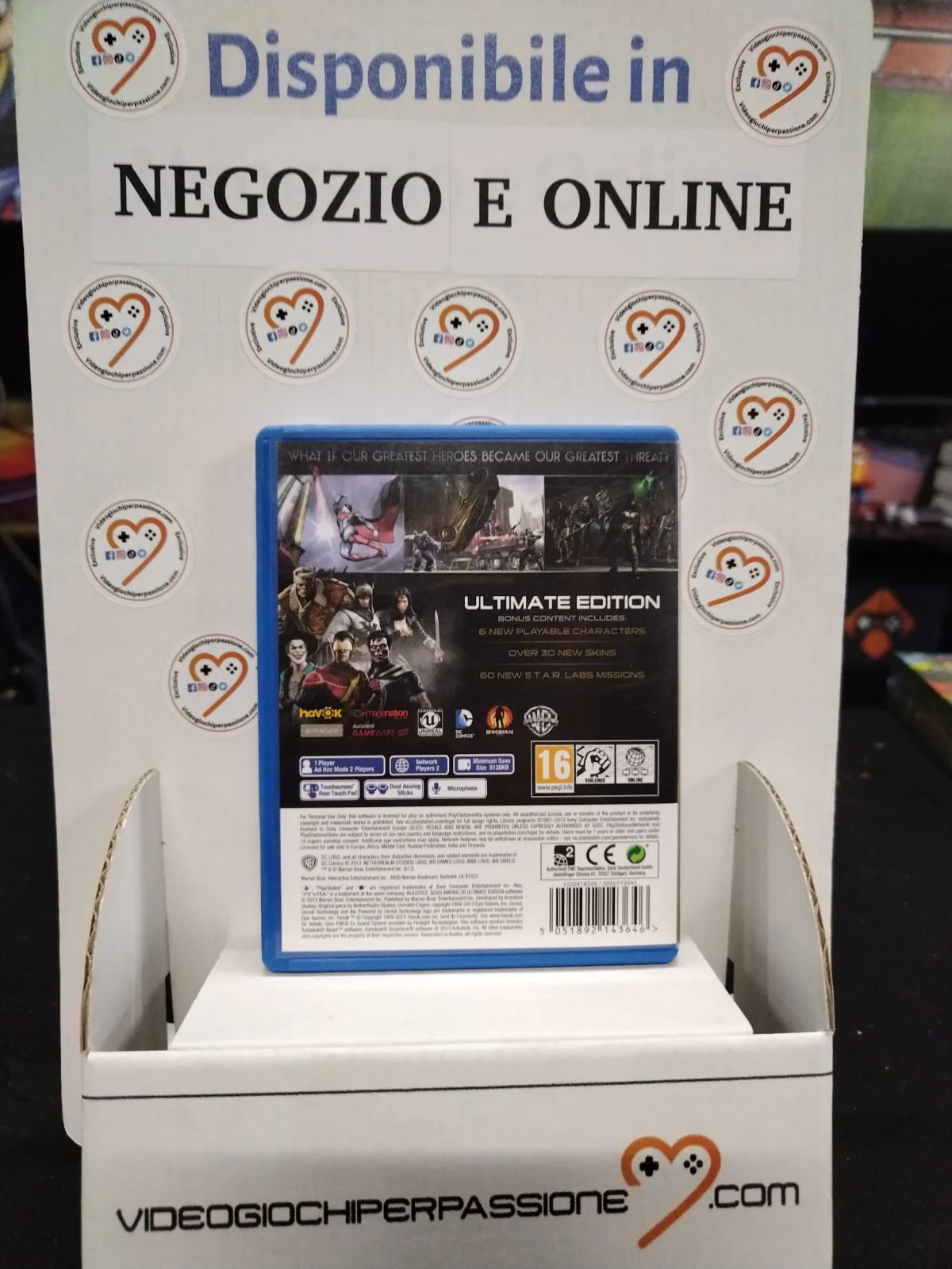 INJUSTICE GODS AMONG US ULTIMATE EDITION PS VITA EDIZIONE REGNO UNITO - Image 6