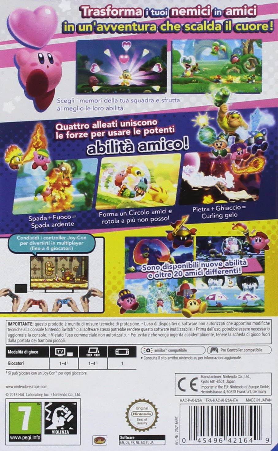 KIRBY STAR ALLIES NINTENDO SWITCH (versione italiana) - Image 4