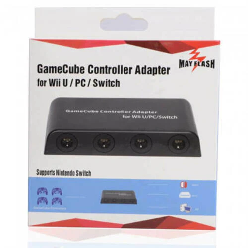 GAMECUBE CONTROLER ADAPTER FOR WII U/ PC / SWITCH
