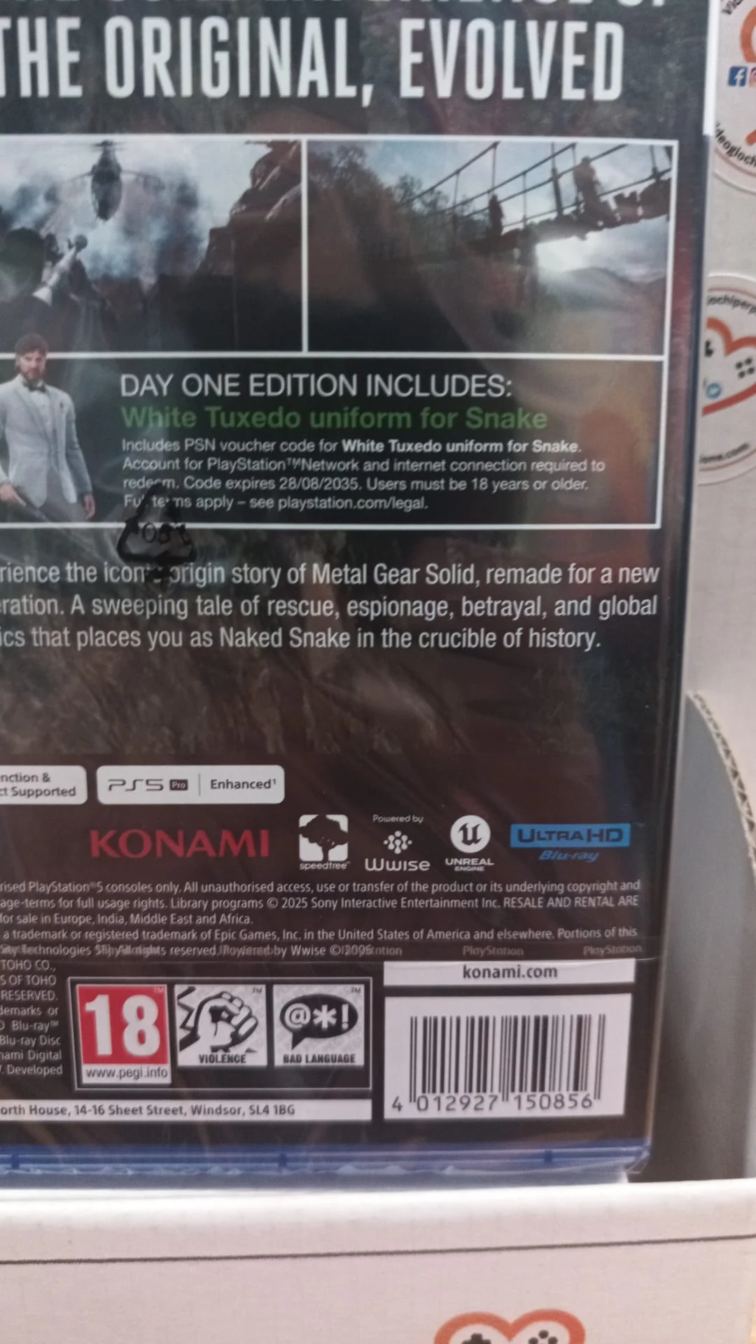 Metal Gear Solid Delta: Snake Eater (Day One Edition) Playstation 5 Edizione Europea - Image 3